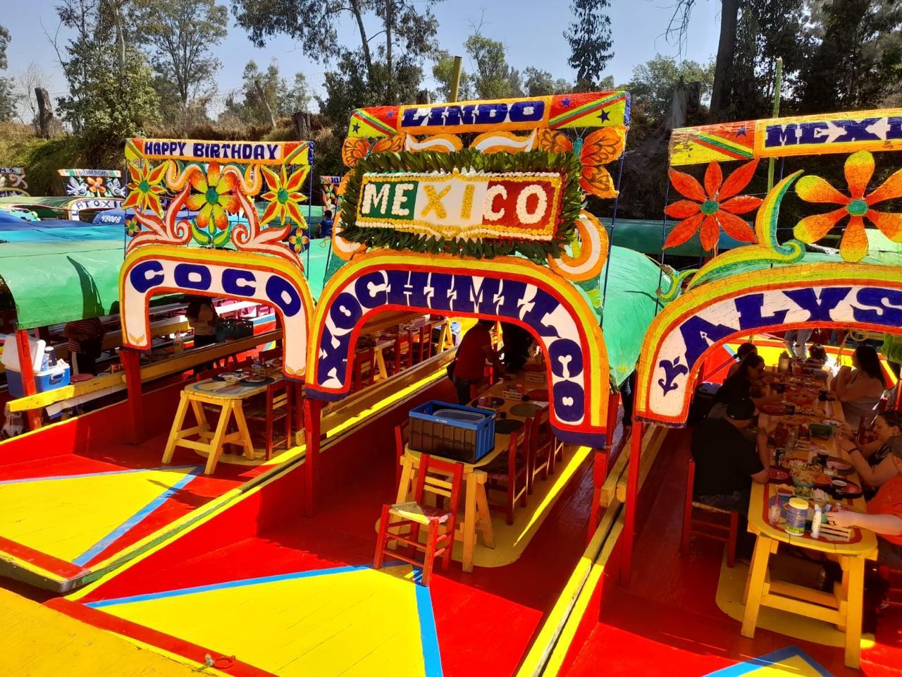 Xochimilco Canal Cruise with Open Bar & Fresh Guacamole