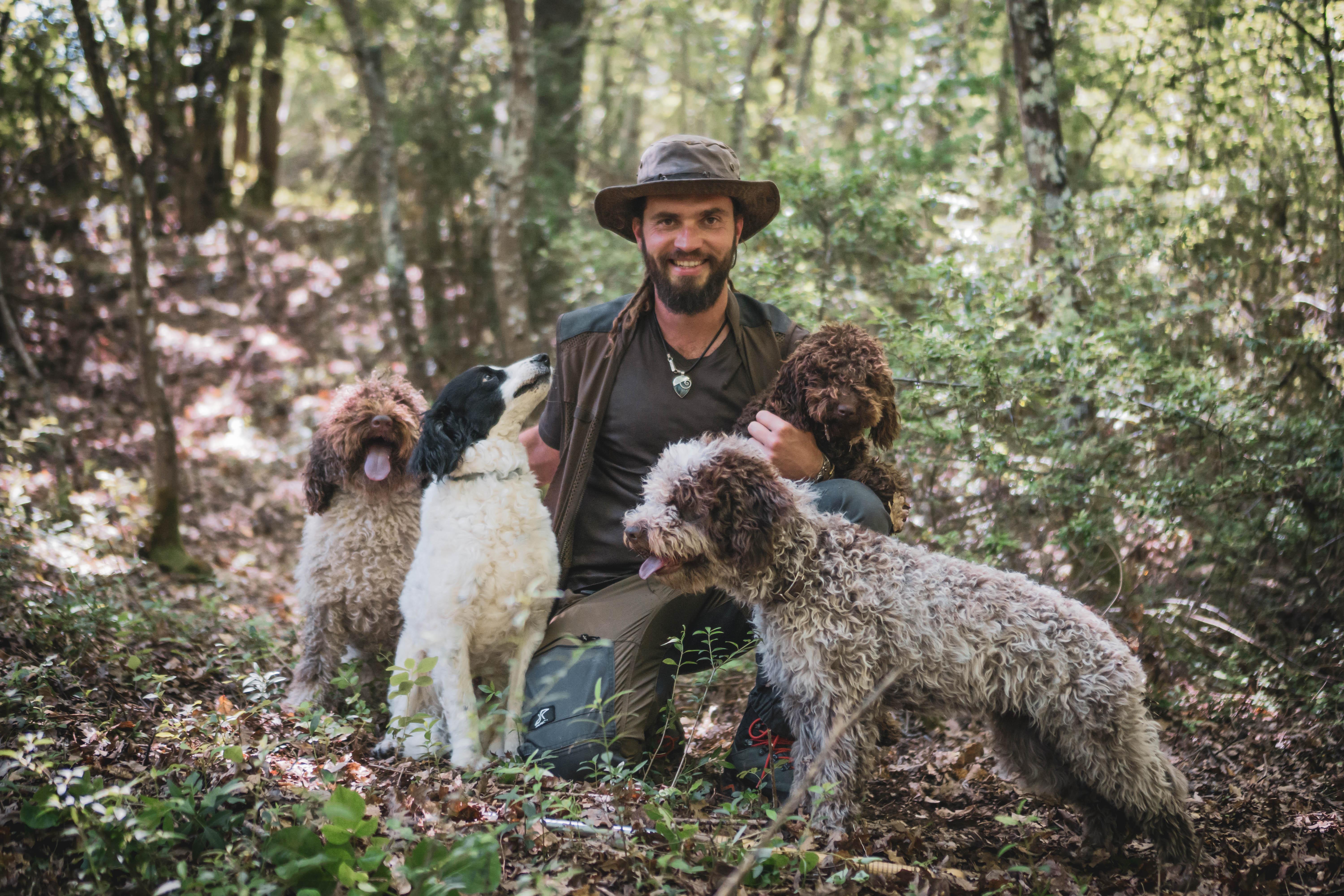 truffle hunting in Tuscany — photo 4