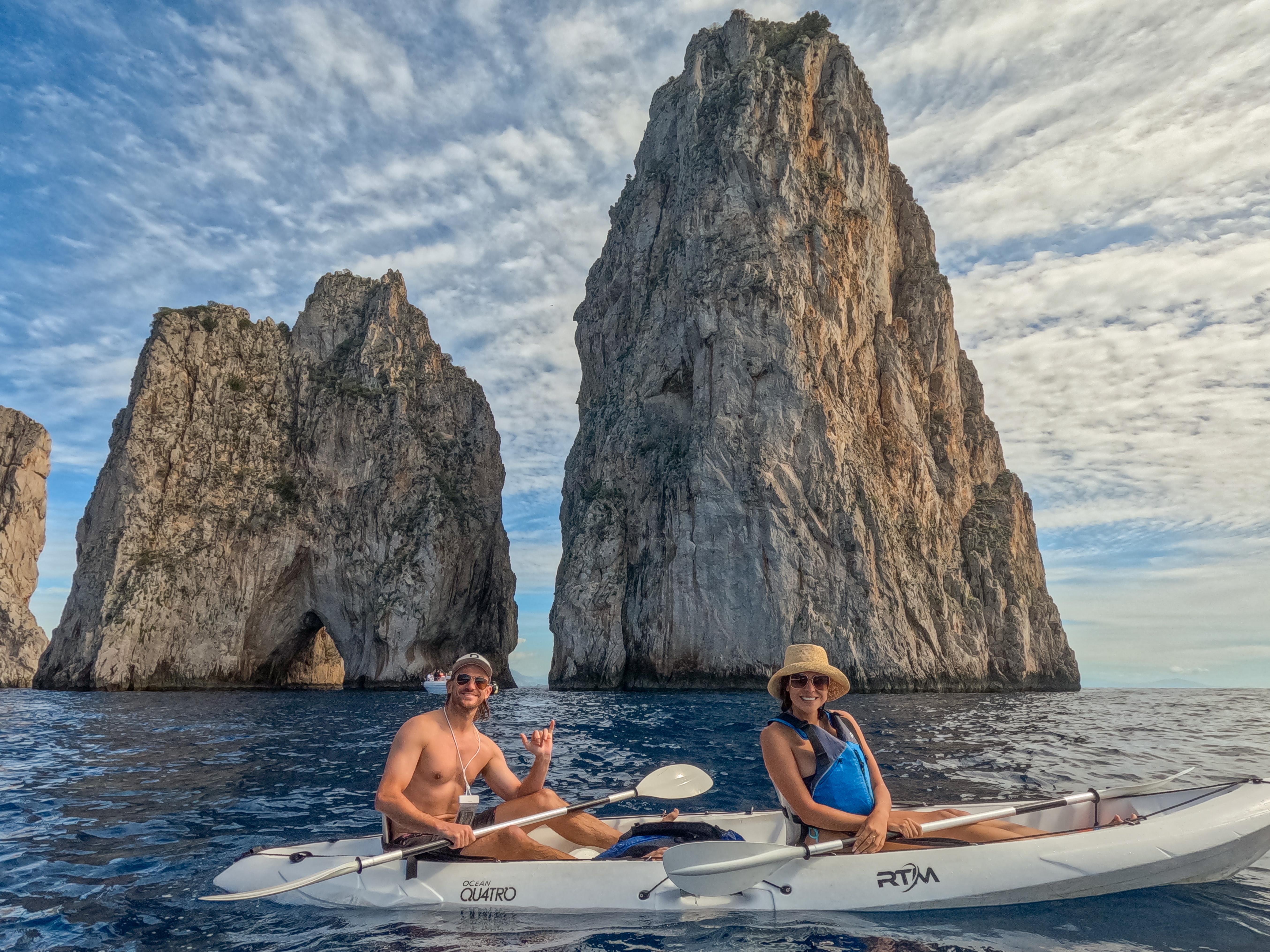 Capri Caves & Hidden Beaches Kayaking Adventure