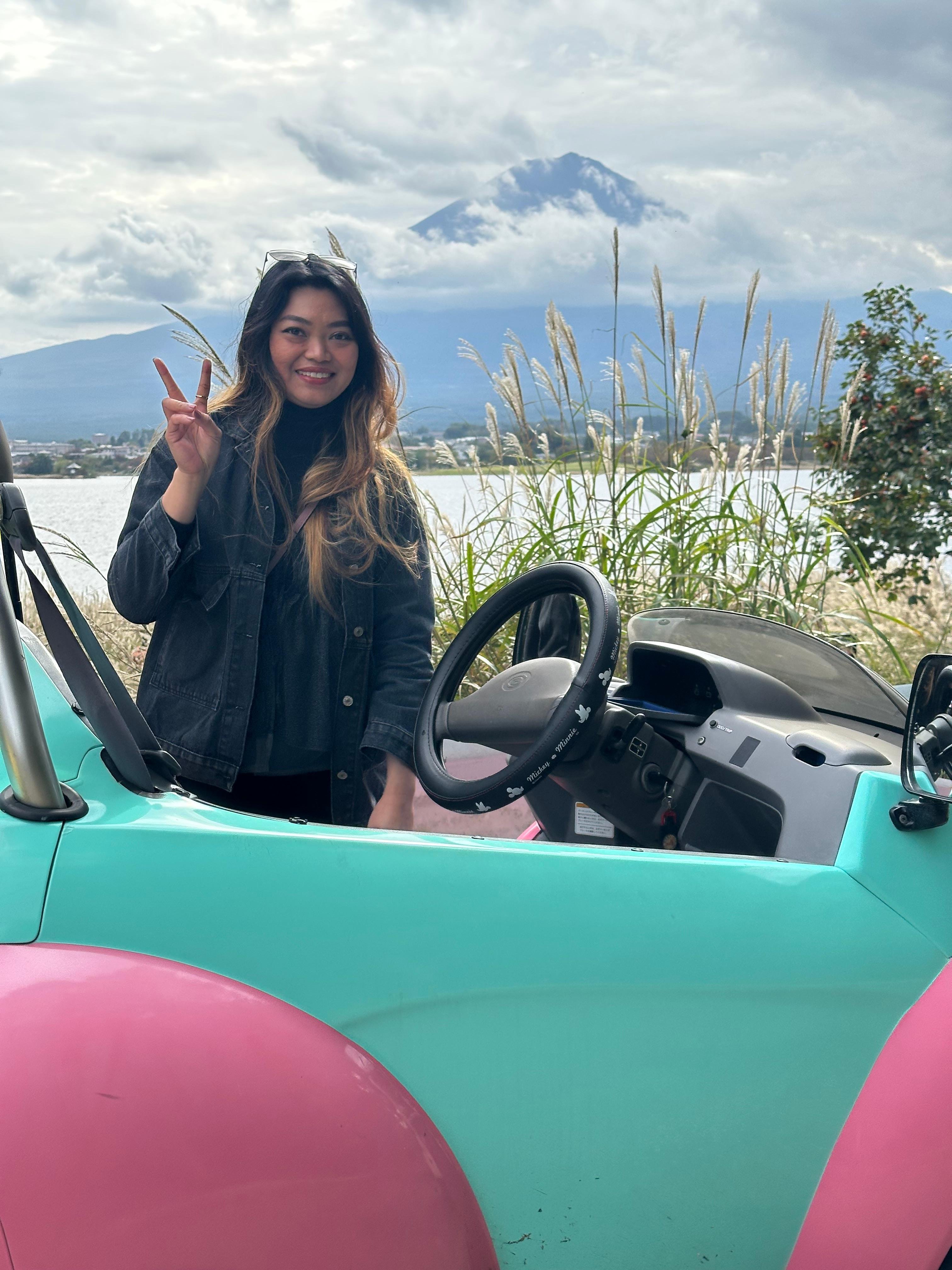 Lake Kawaguchiko Electric Mini Car Guided Tour