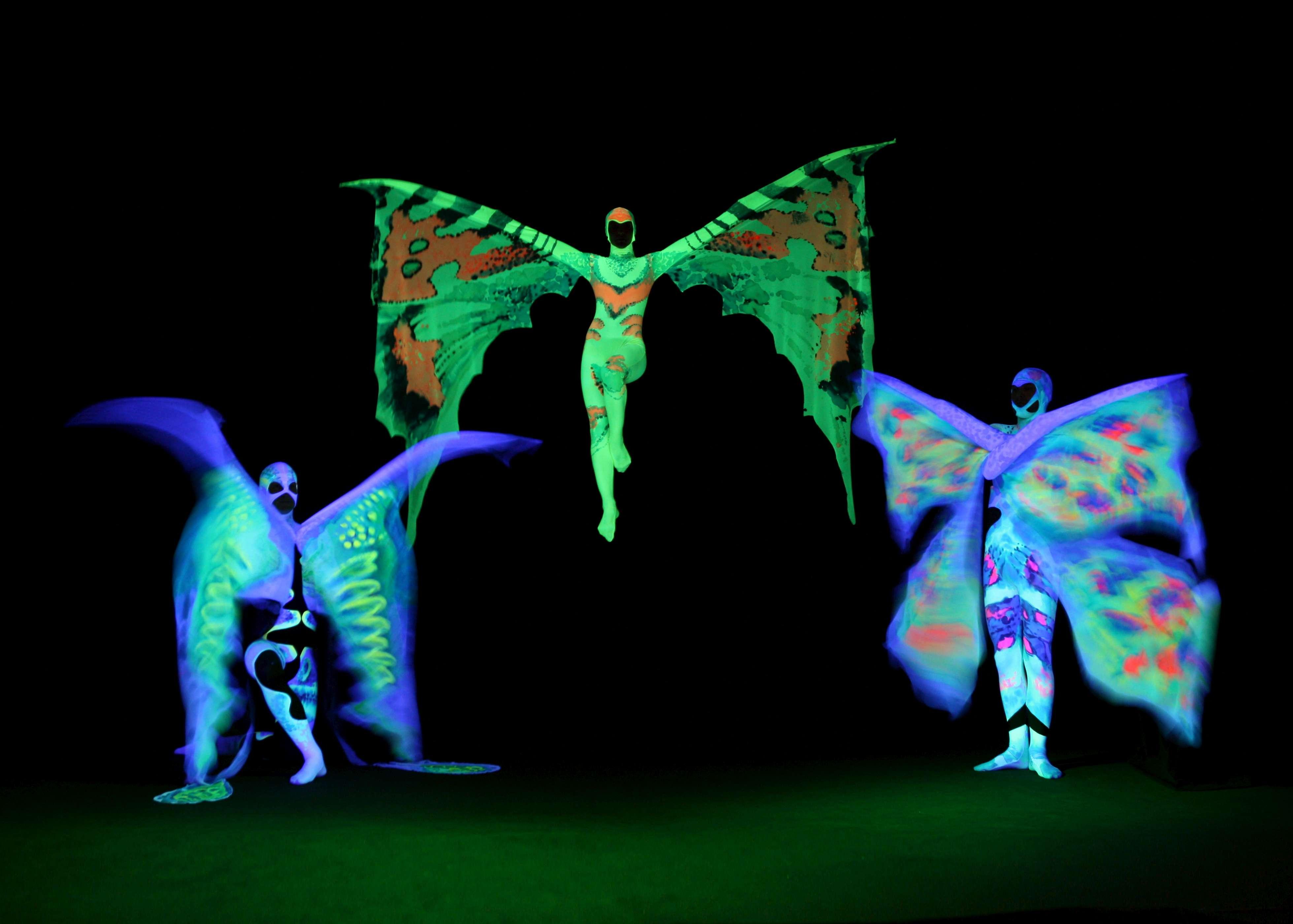 Prague: IMAGE Black Light Theatre Show Ticket