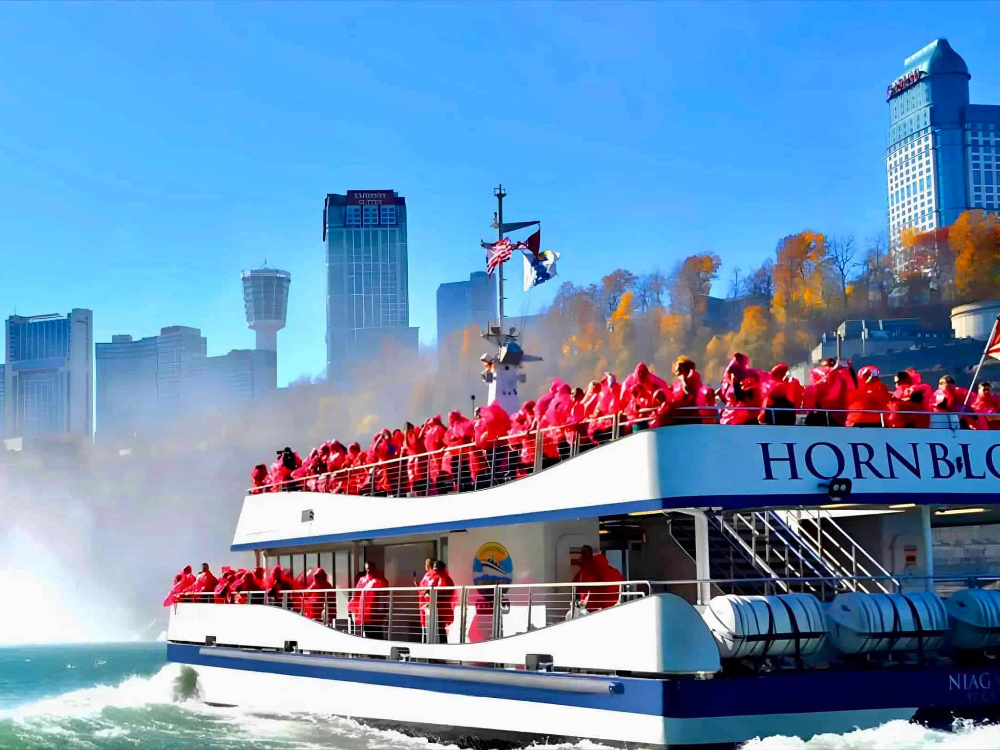 Niagara Falls Day Trip from Toronto with Boat Ride & Waterfall Tunnels