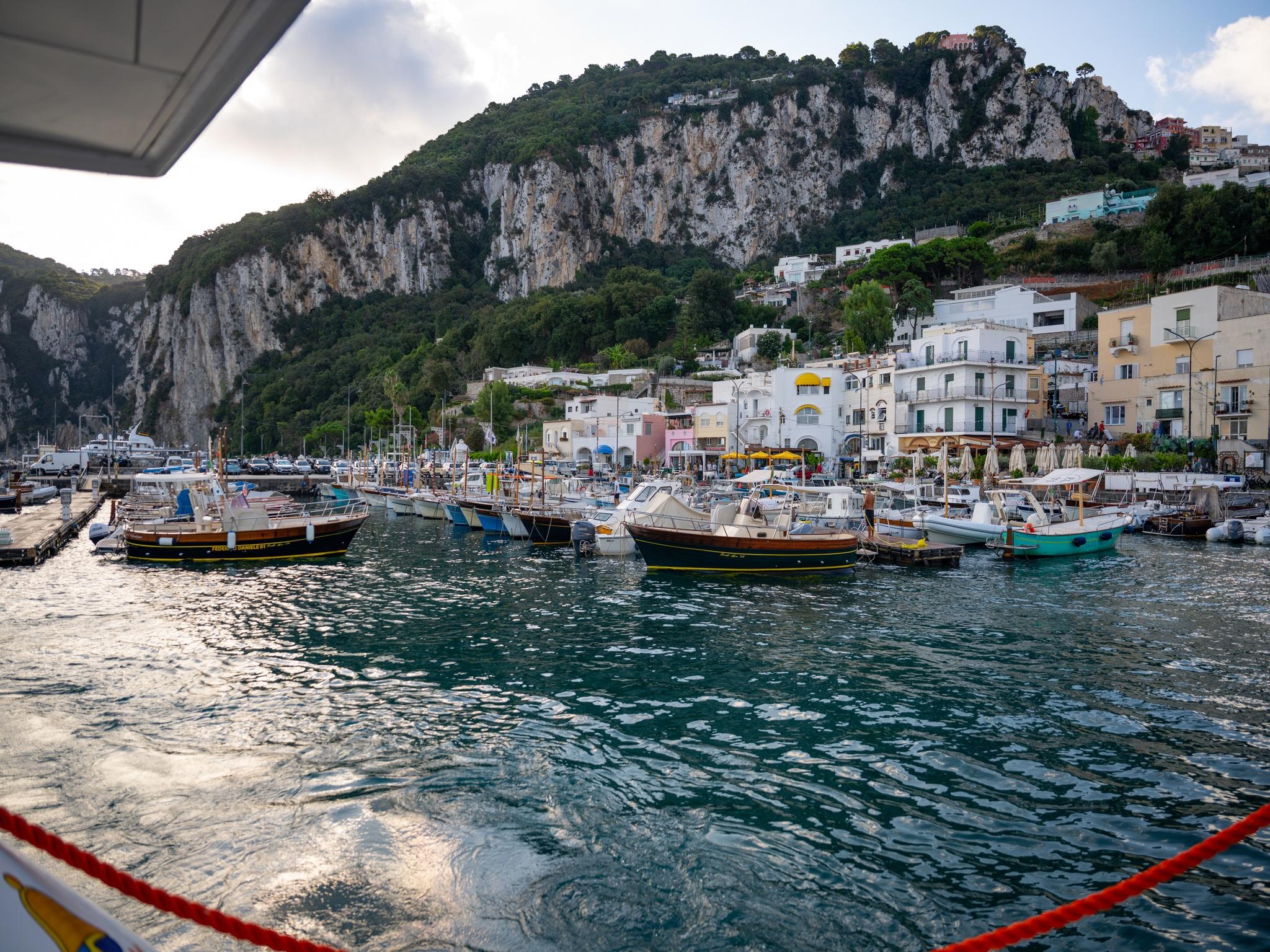 Capri, Anacapri & Blue Grotto Group Day Tour from Naples