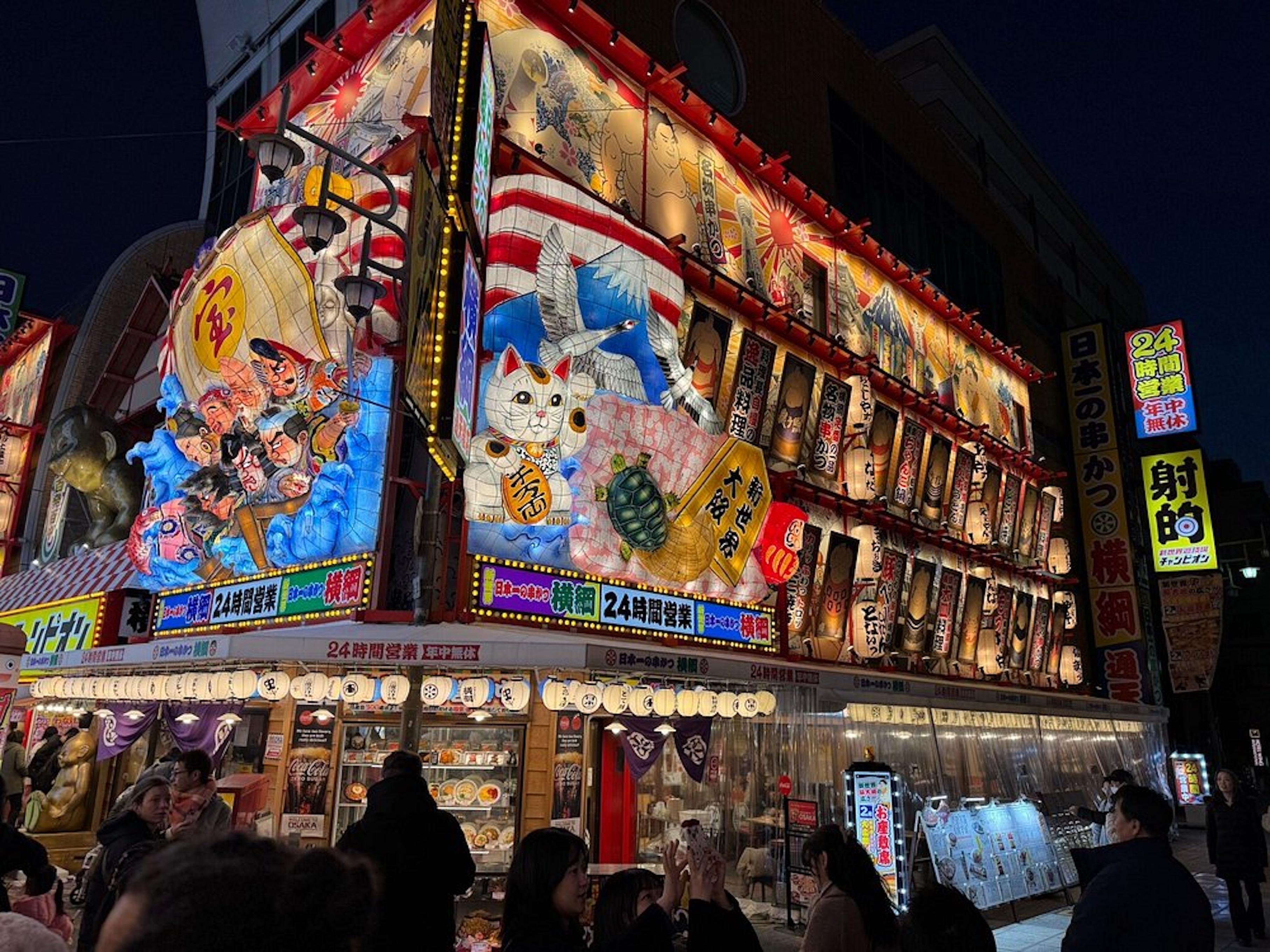 Osaka Street Food & Backstreets Evening Tour