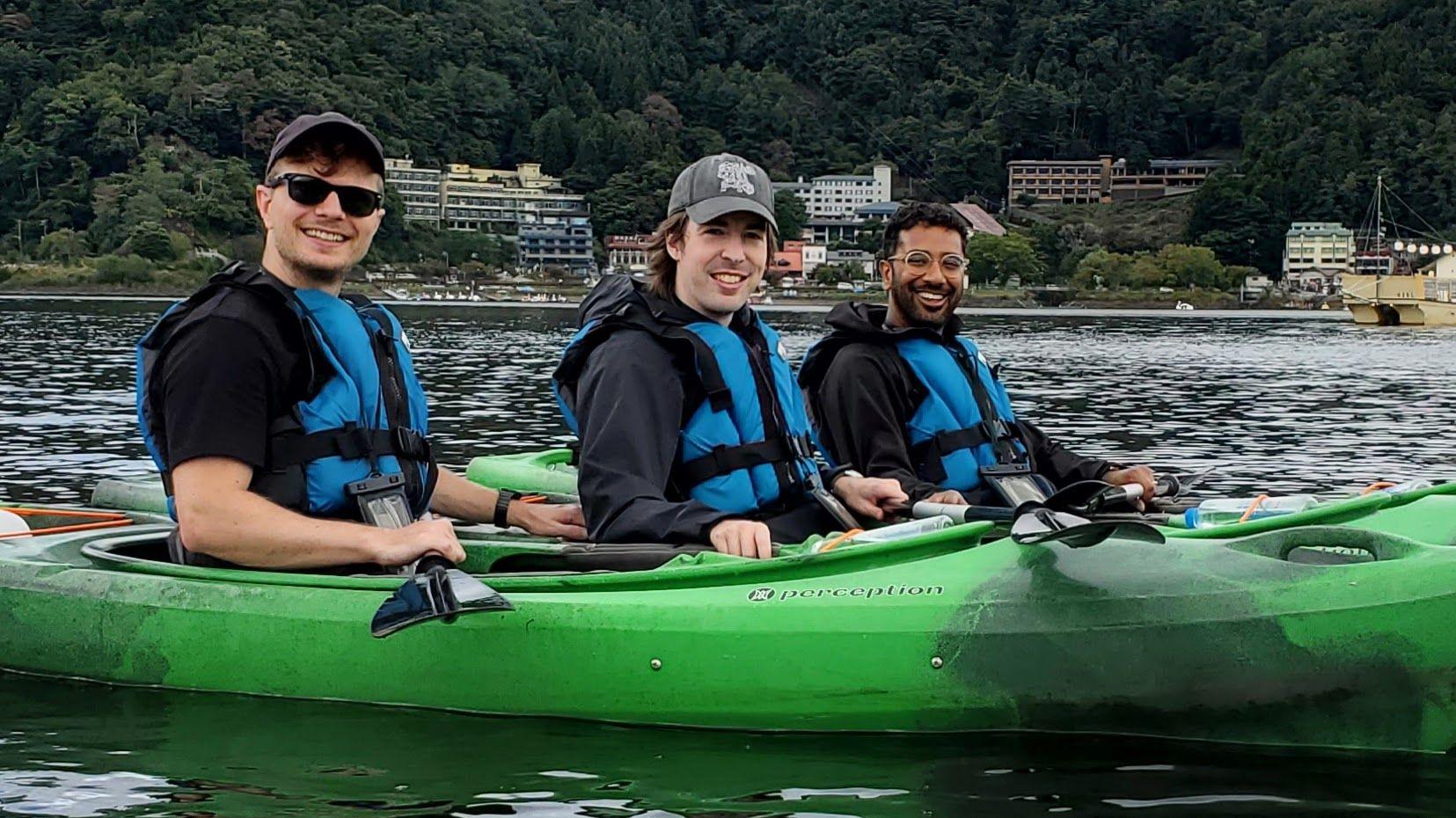 Early Morning Kayaking & Coffee on Lake Kawaguchiko