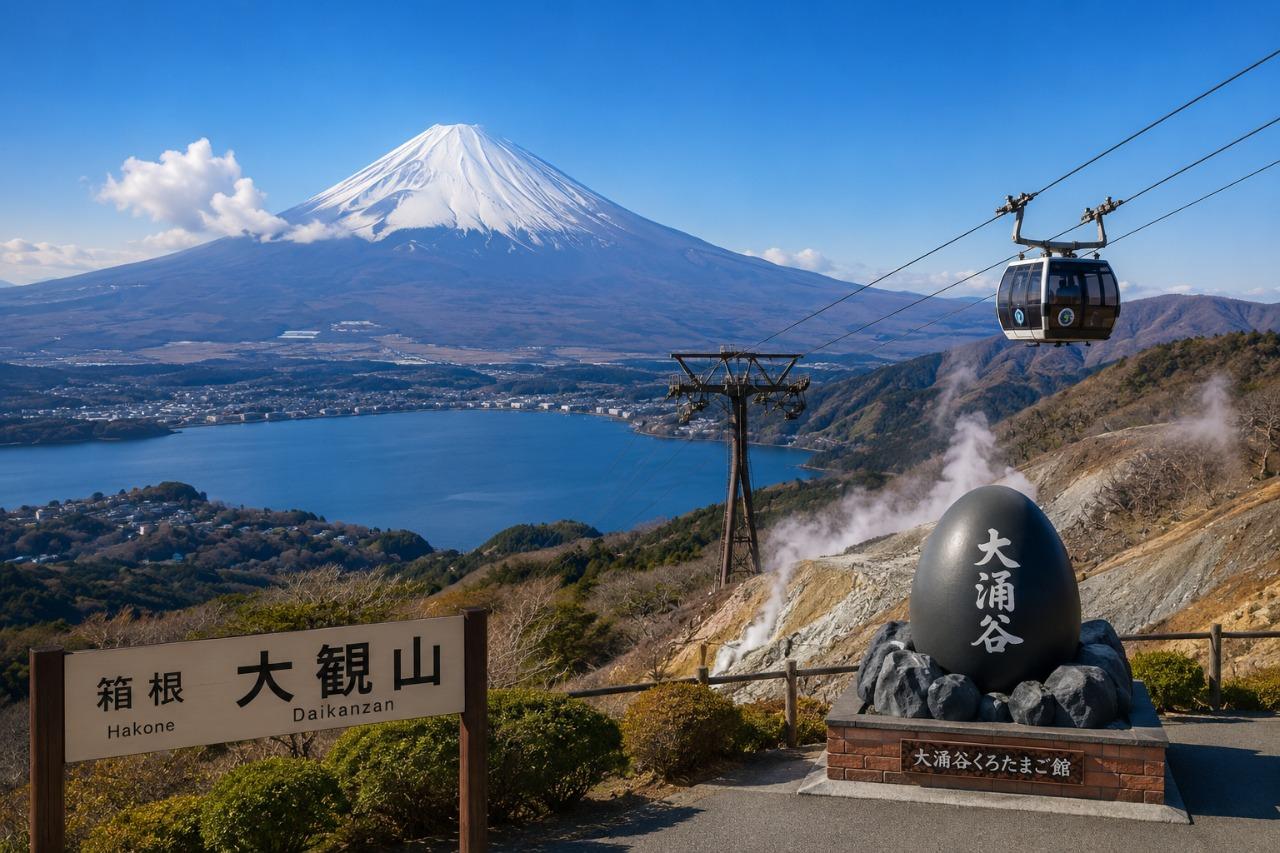 Private Mount Fuji & Hakone Day Tour from Tokyo
