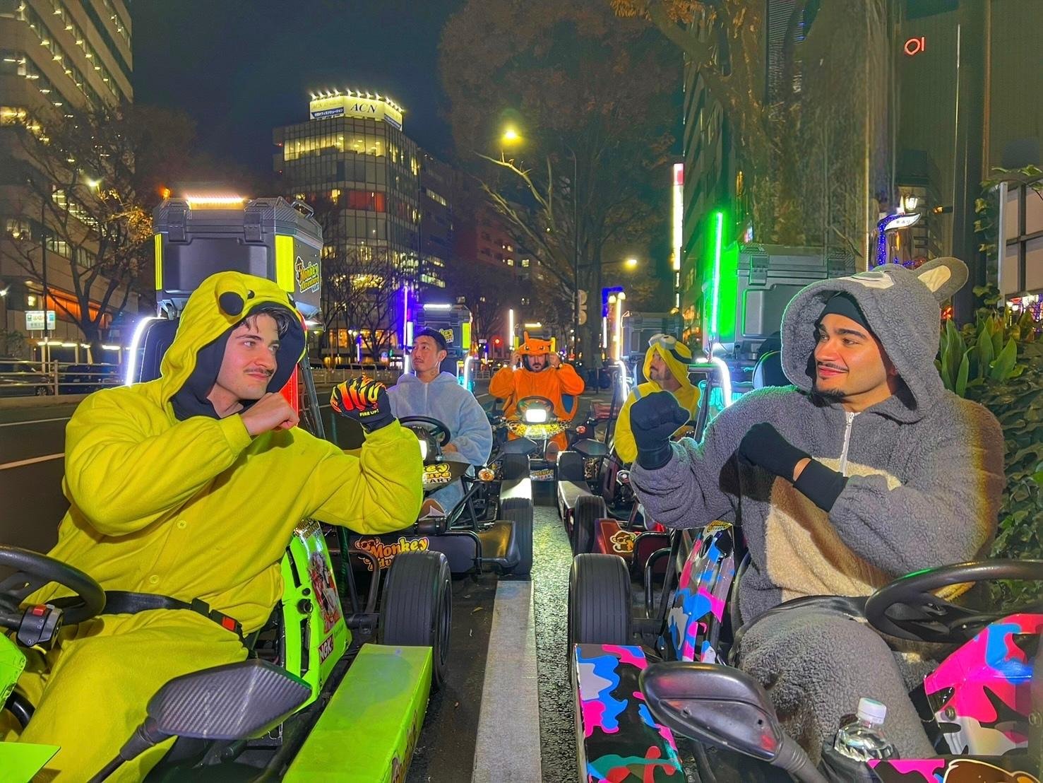Osaka Street Go-Kart Tour with Costumes & Photography