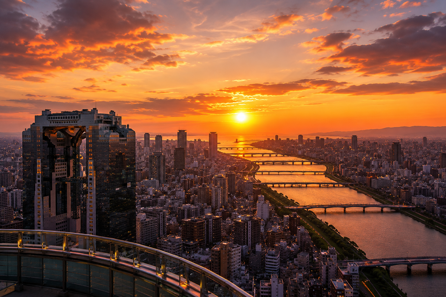 Umeda Sky Building: Osaka Skyline & City Stories
