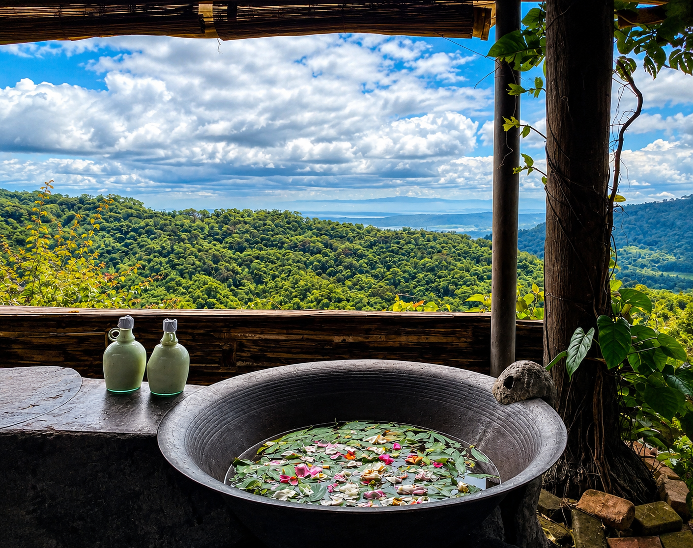 Tagaytay Wellness Retreat: Taal Volcano Boat Tour, Kawa Bath & Massage