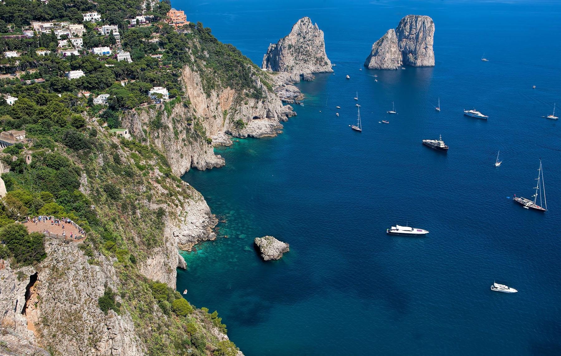 Capri Highlights Tour with Monte Solaro Chairlift