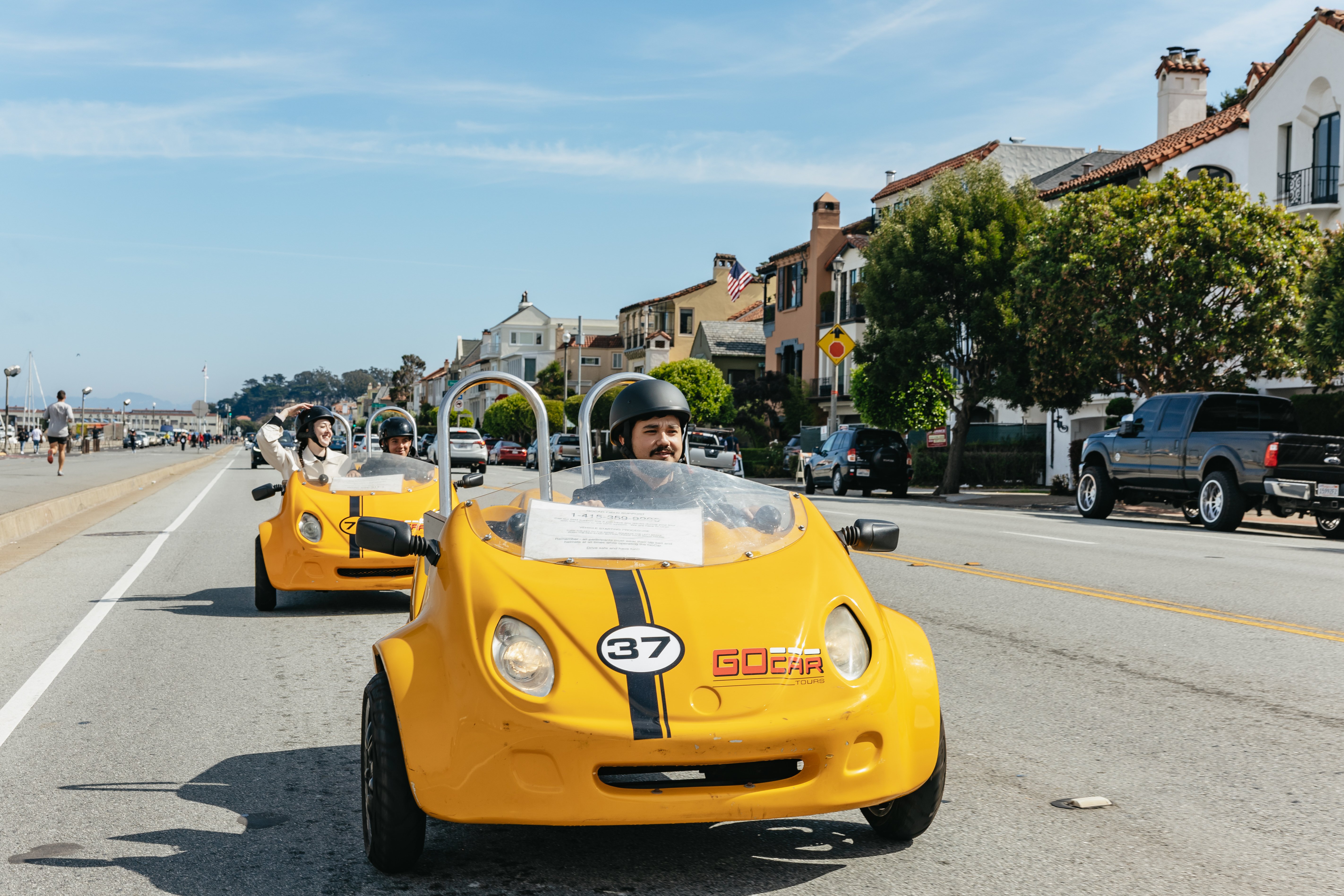 Aventure en GoCar : Golden Gate et Lombard Street à San Francisco