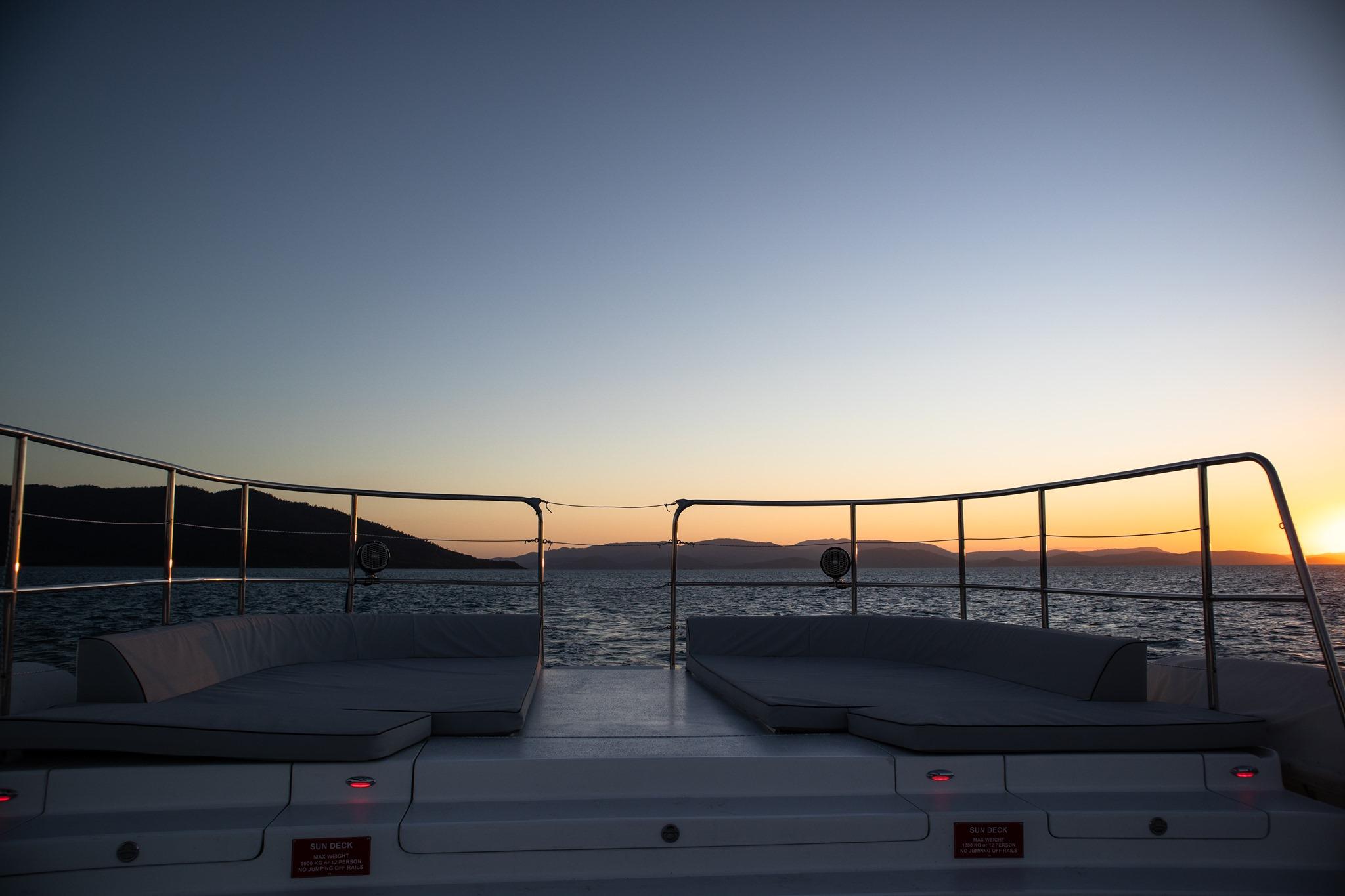 Airlie Beach BYO Sunset Catamaran Cruise aboard SV Wings III