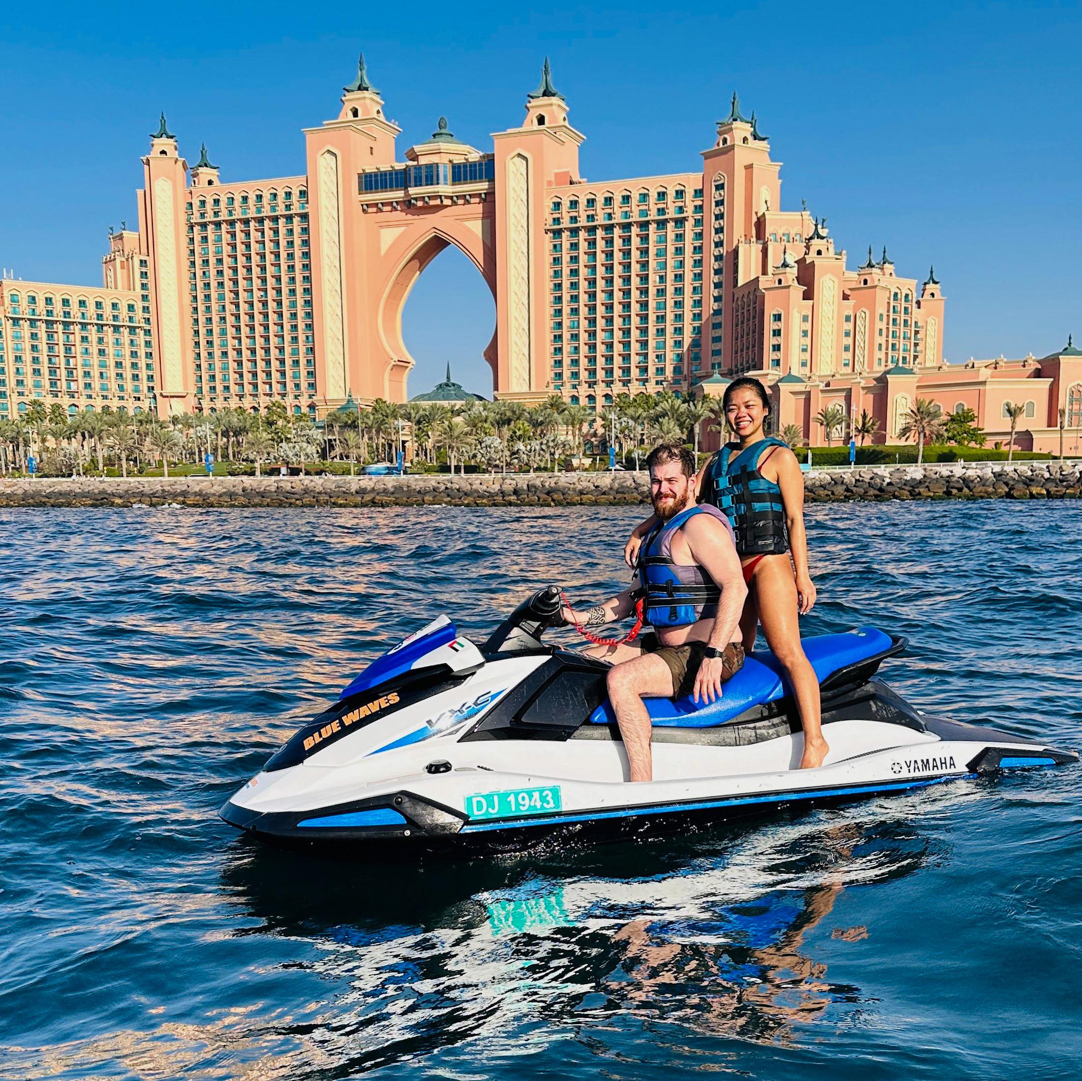 Dubai Jet Ski Adventure: Burj Al Arab & Atlantis Coastal Ride
