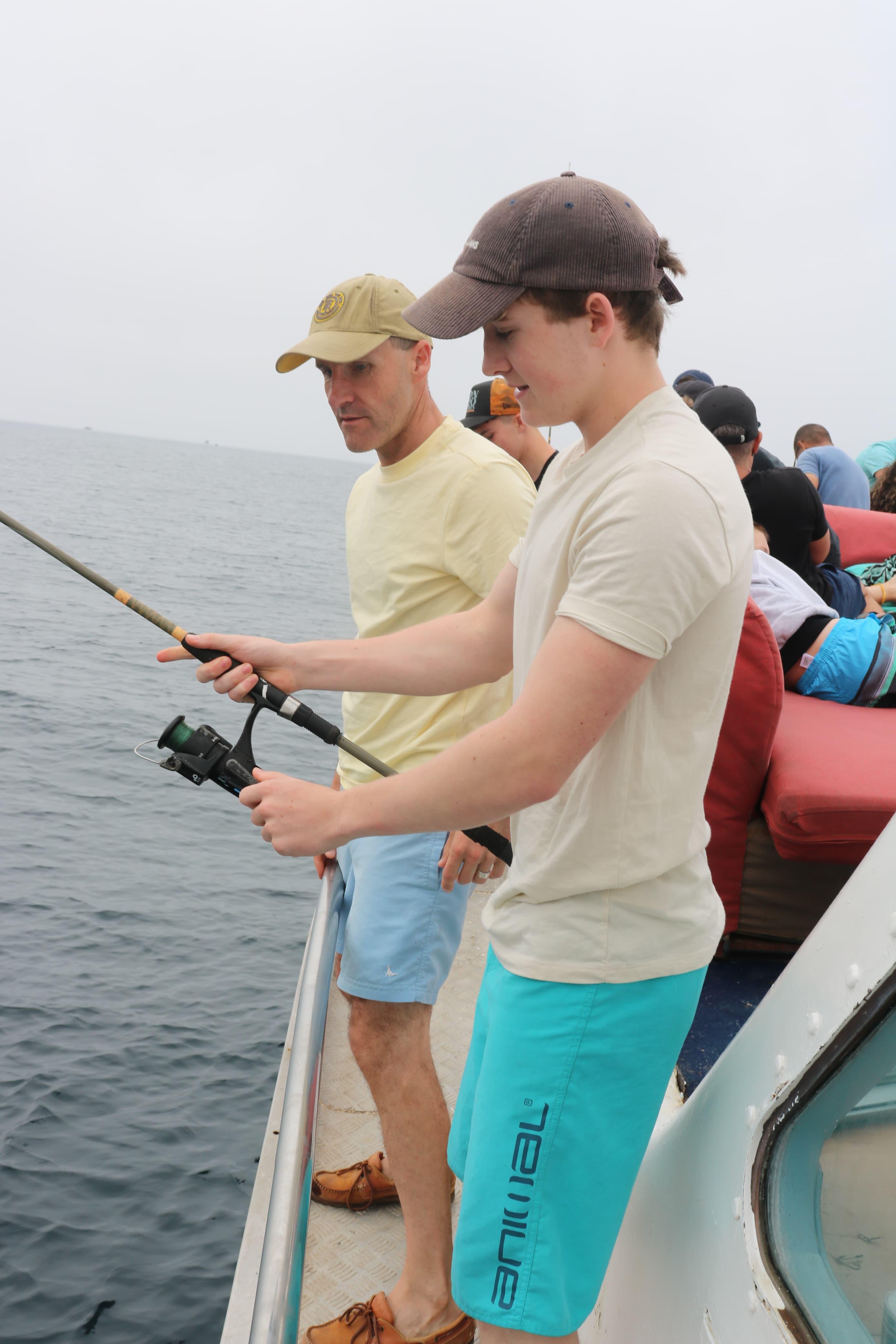 Agadir Coastal Boat Cruise with Fishing, BBQ, and Swimming