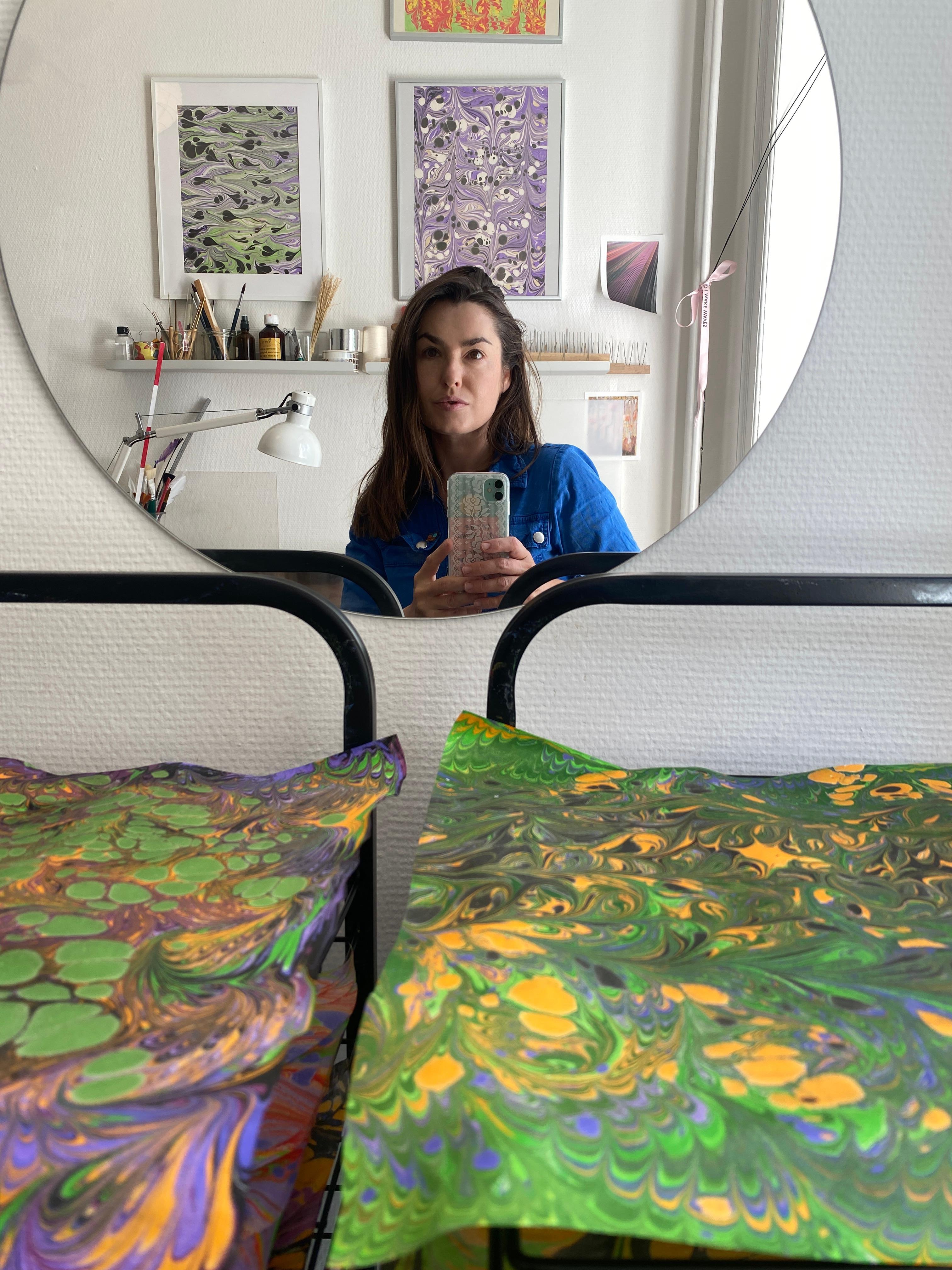 Paper Marbling Workshop with Goda