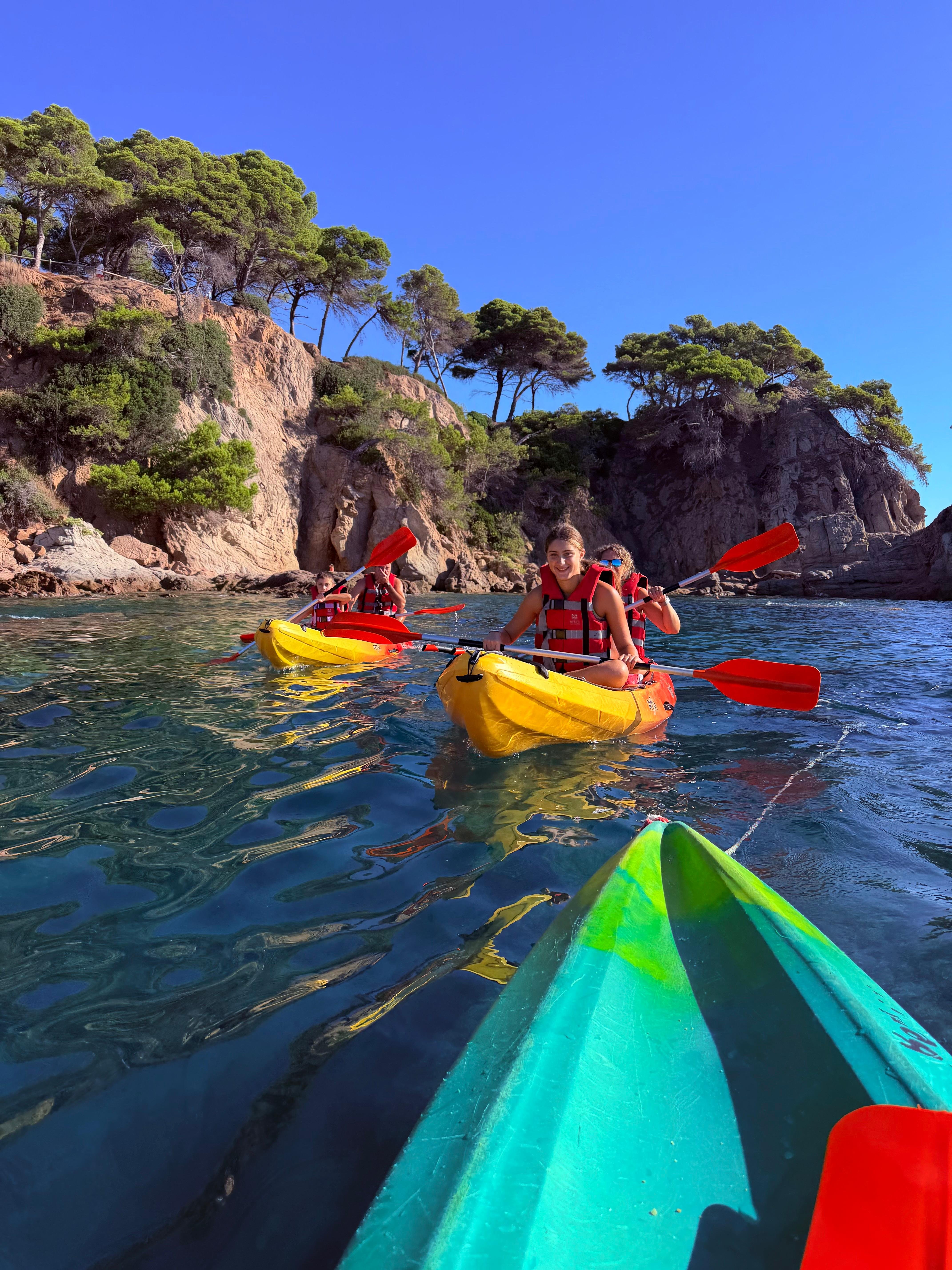 Playa Fenals Multi-Sport Adventure: UFO Ride, Kayak/SUP & Snorkeling
