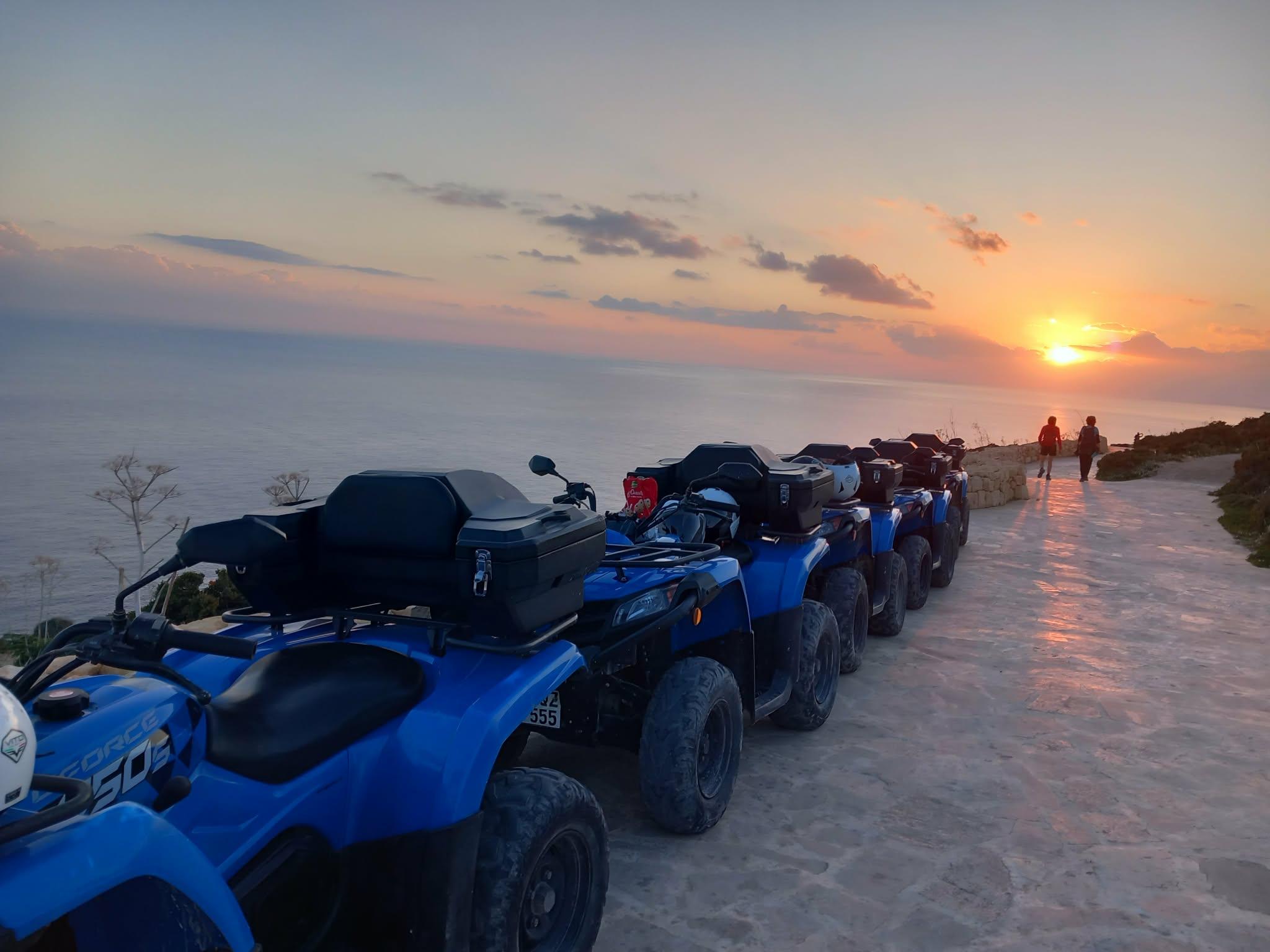 Gozo Coastal Quad Adventure with Beach Breaks
