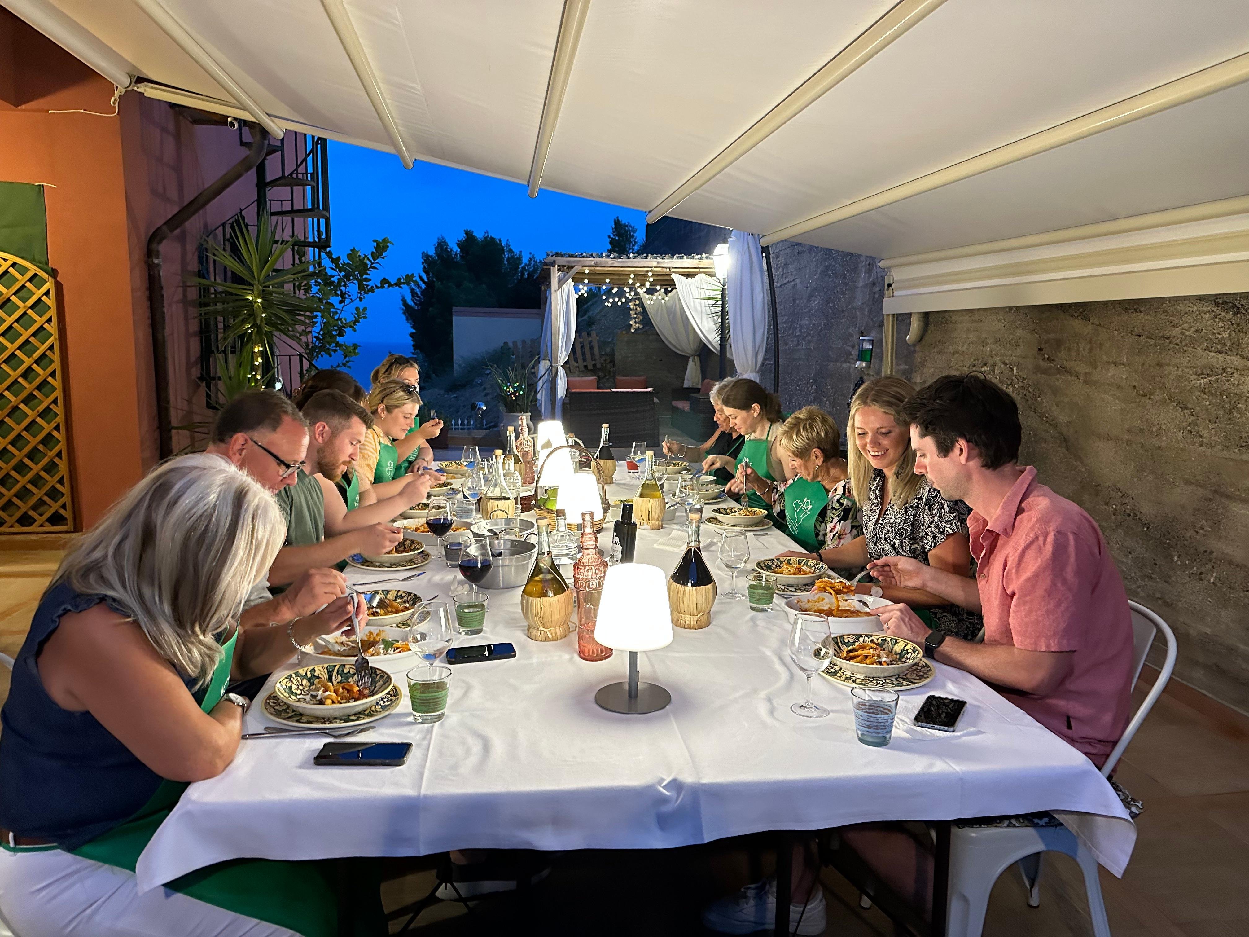 Taormina Market Tour & Authentic Sicilian Cooking Class