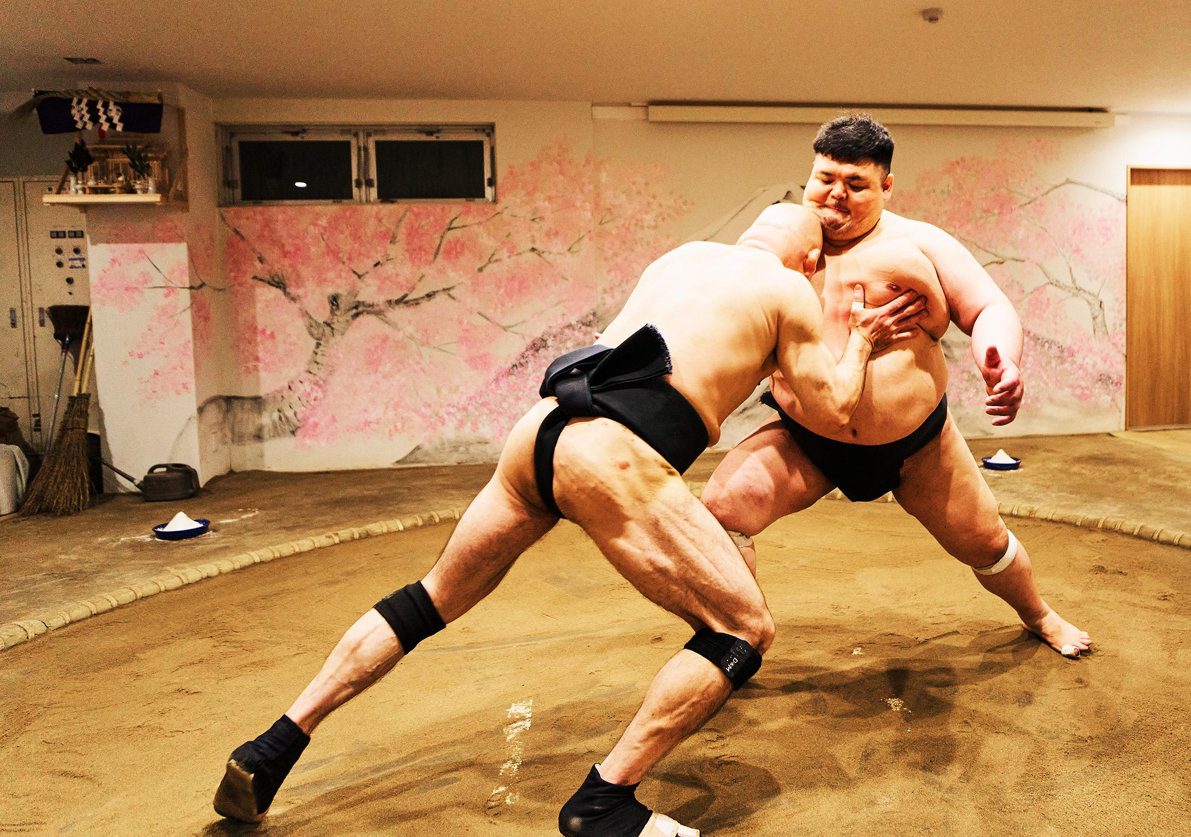 Osaka Sumo Show: Live Match, Rituals & Audience Challenge