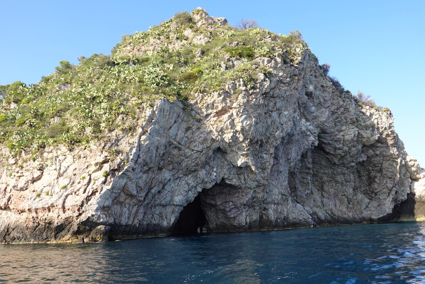 Taormina Blue Caves & Isola Bella Boat Adventure