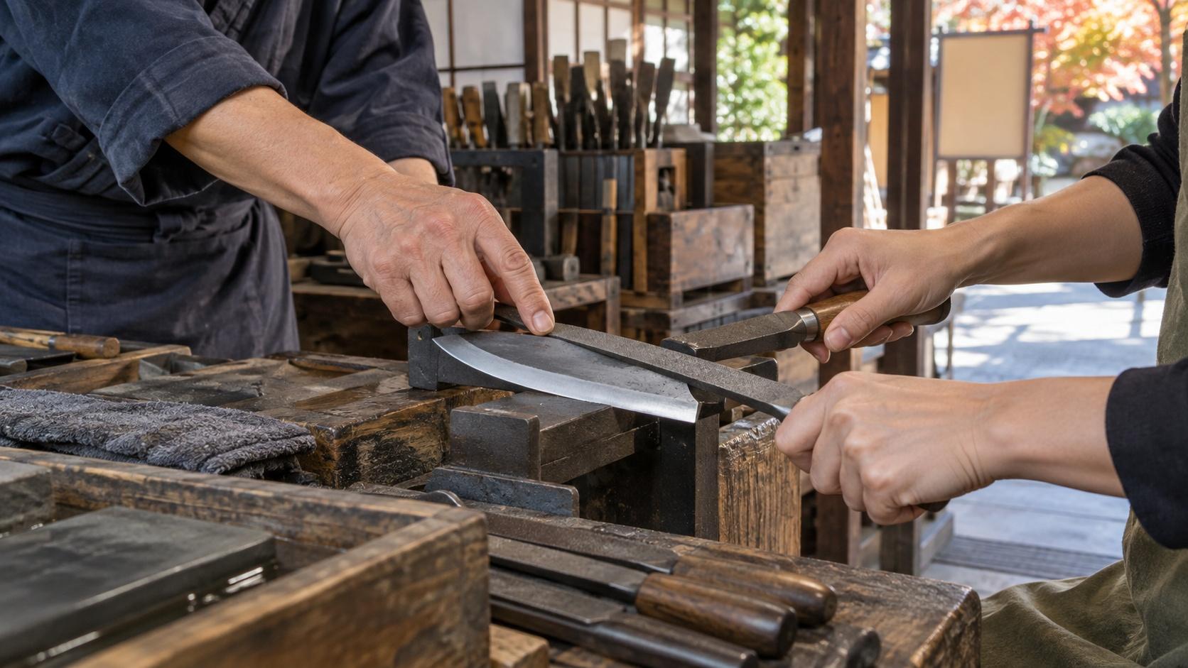From Tokyo: 3-Day Sakai Knives & Kofun Customizable Tour