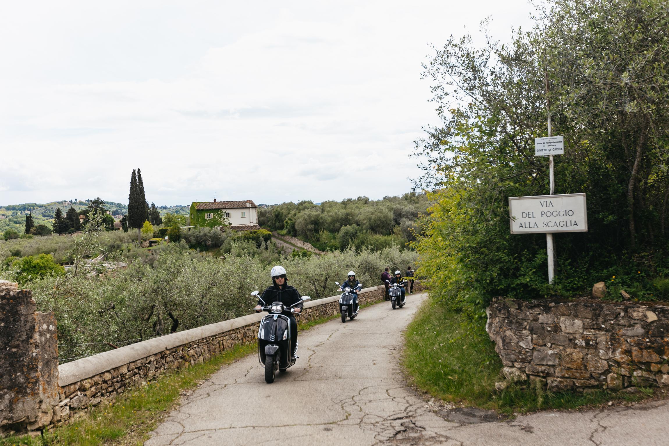 Tuscan Countryside Vespa Tour from Florence with Food & Wine Tastings