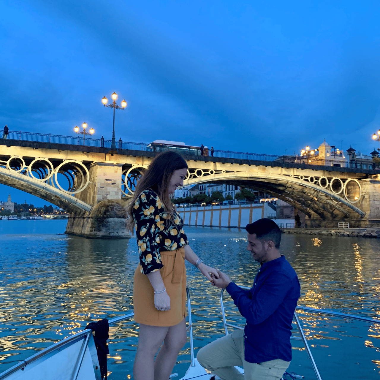 Private Romantic Boat Cruise on the Guadalquivir