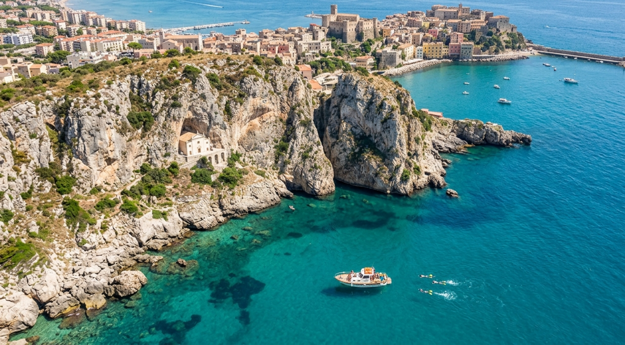 Private Gaeta Boat Tour from Rome with Snorkeling