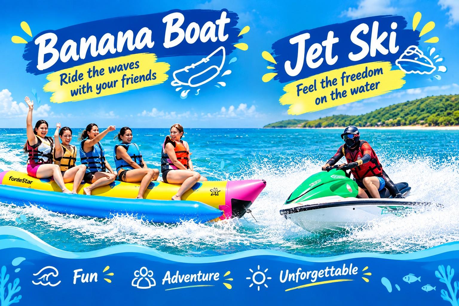 Koh Larn Island Adventure with Water Sports & Diving