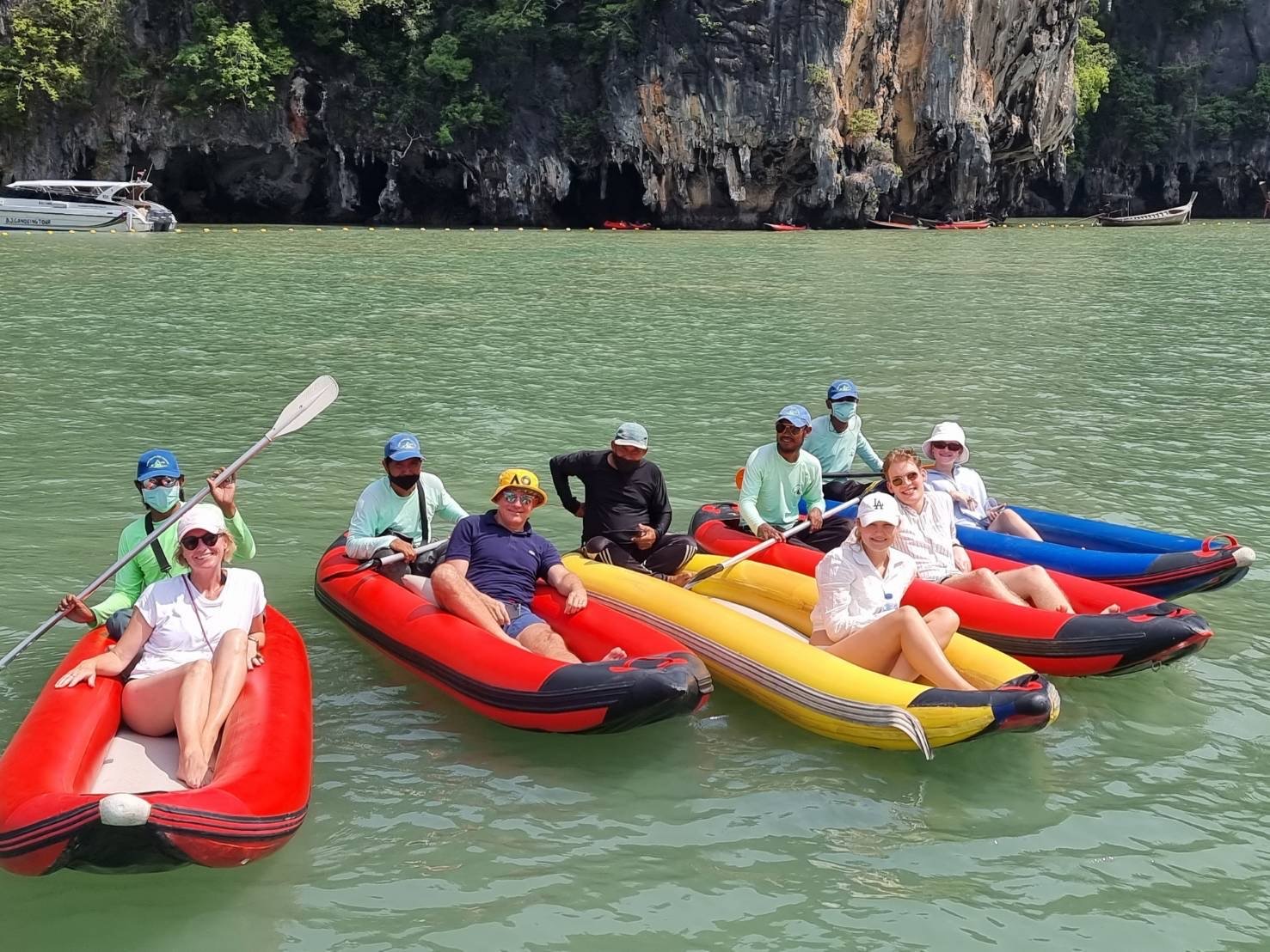 Phang Nga Bay Big Boat Adventure with Canoeing & James Bond Island