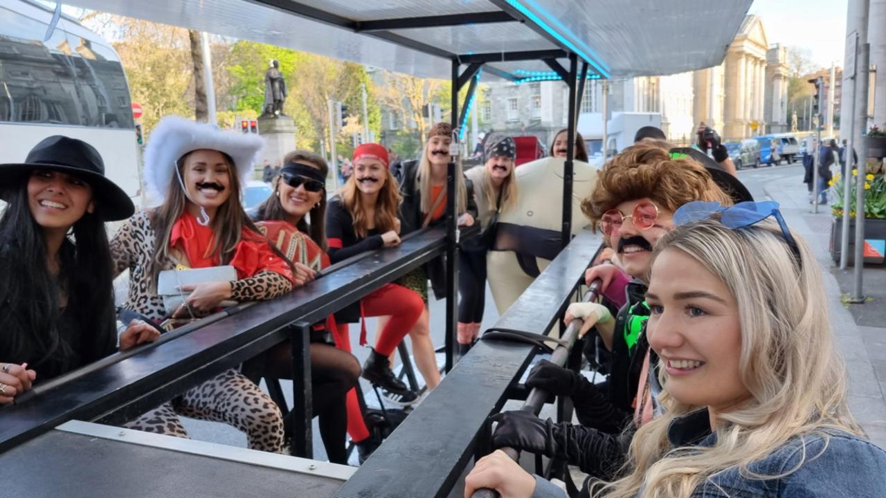 Dublin Private Pedal Pub Tour with Music & Drinks