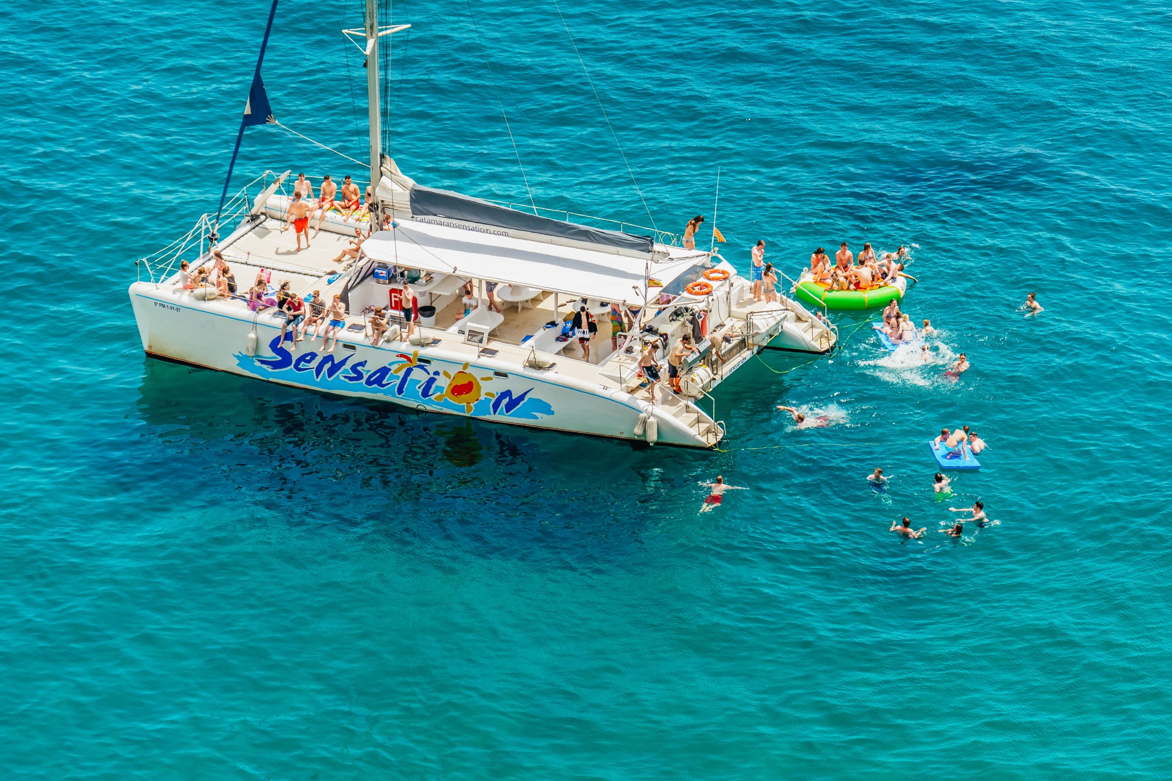 Barcelona Catamaran Party Cruise with BBQ