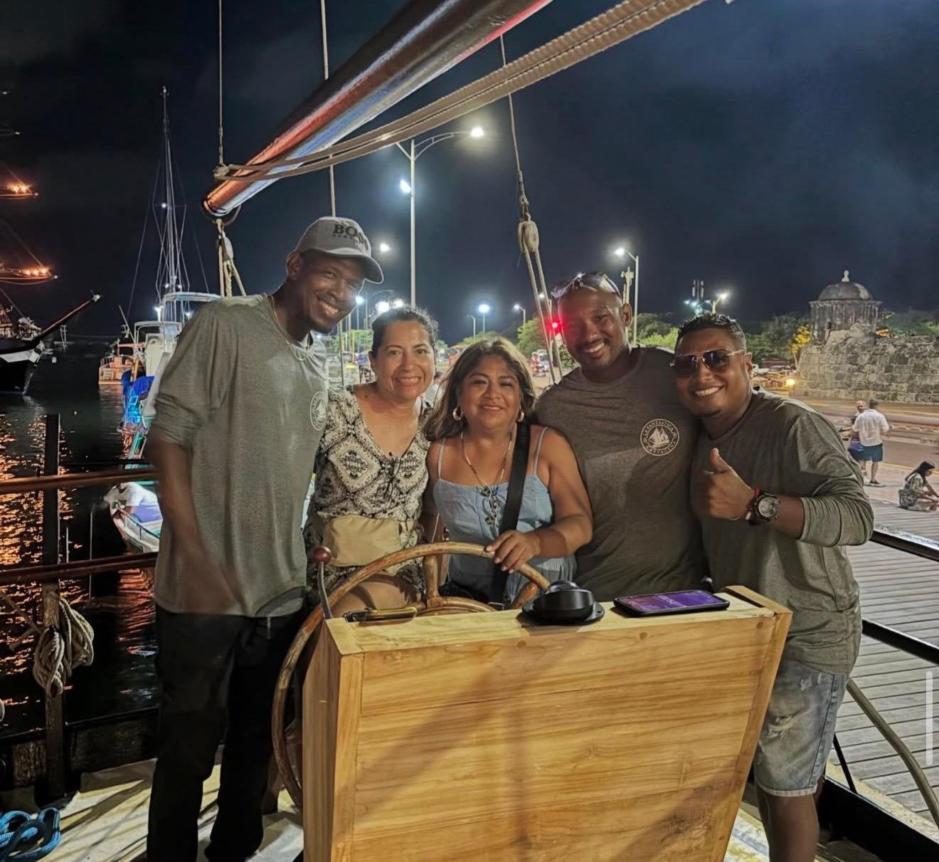 Cartagena Historic Walking Tour & Pirate Ship Sunset Cruise