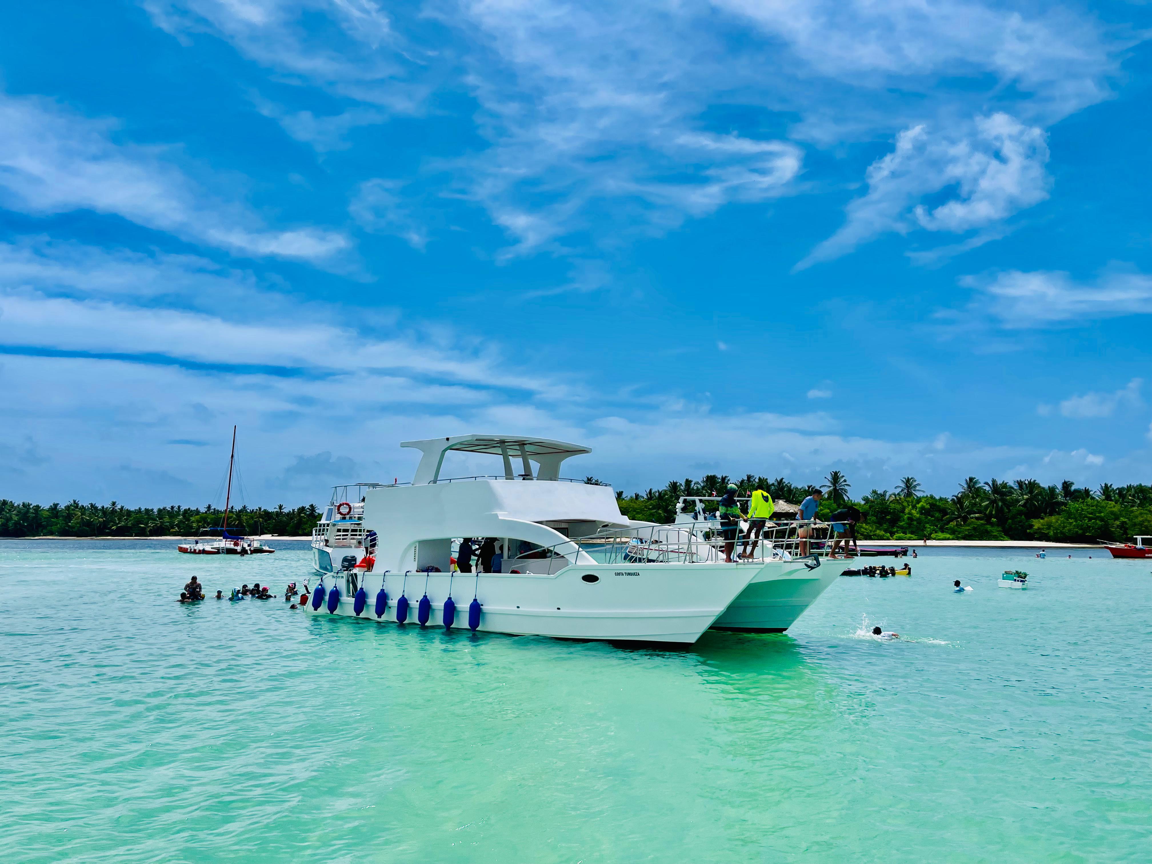 Private Punta Cana Catamaran Charter with Open Bar & Snorkeling
