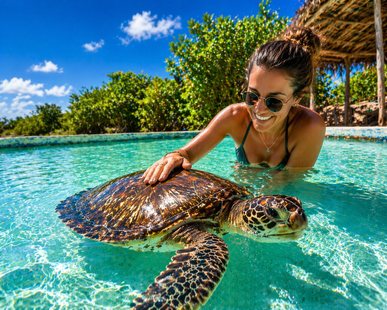 Nungwi Sea Turtle Sanctuary Experience with Transfers