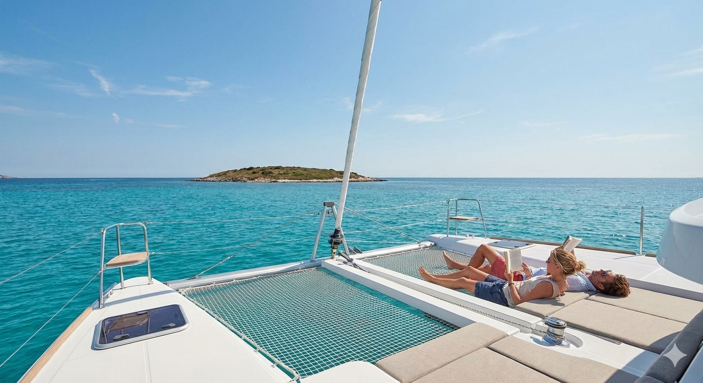 Naxos Catamaran Sailing Adventure
