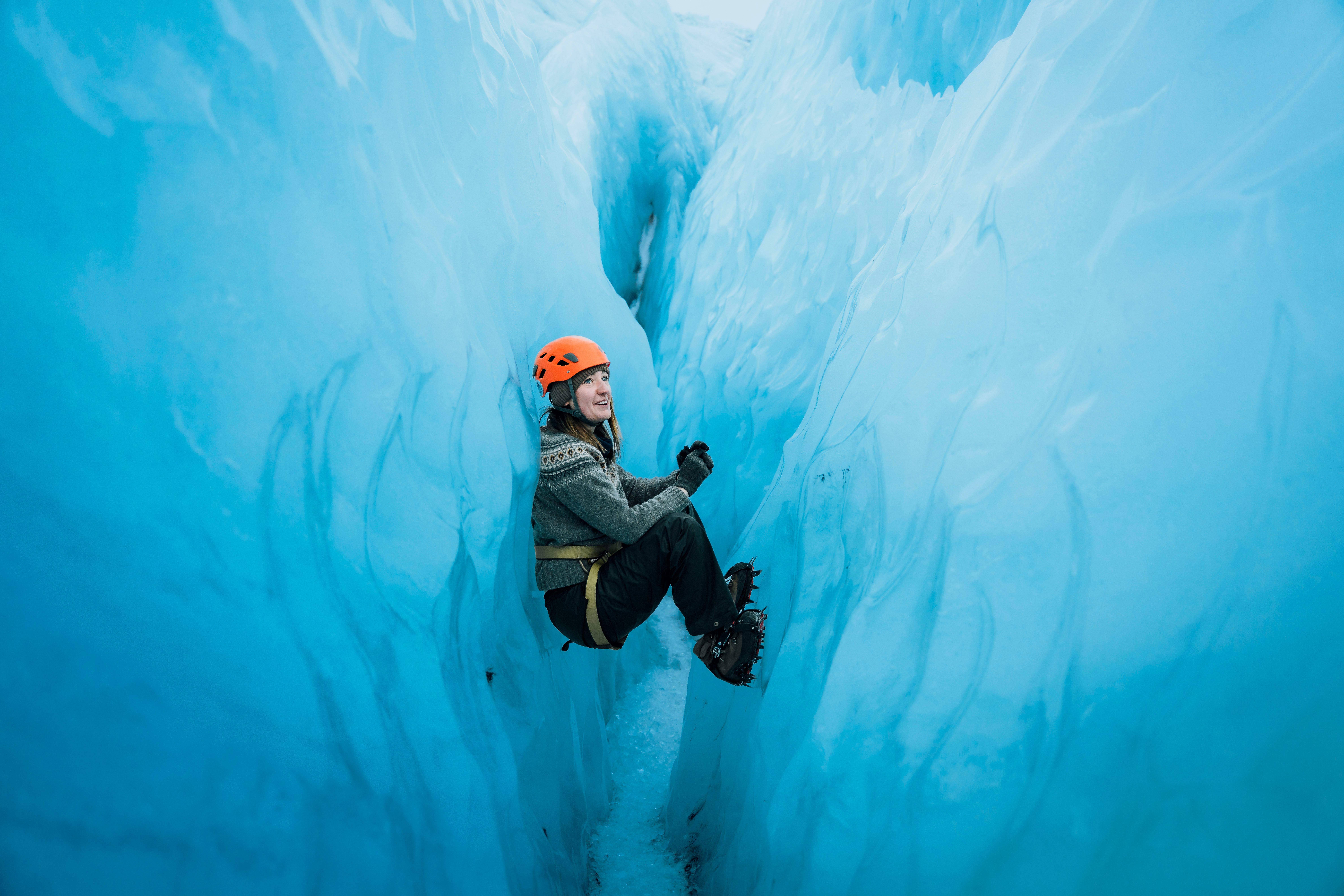 Blue Ice Maze Glacier Trek at Vatnajökull