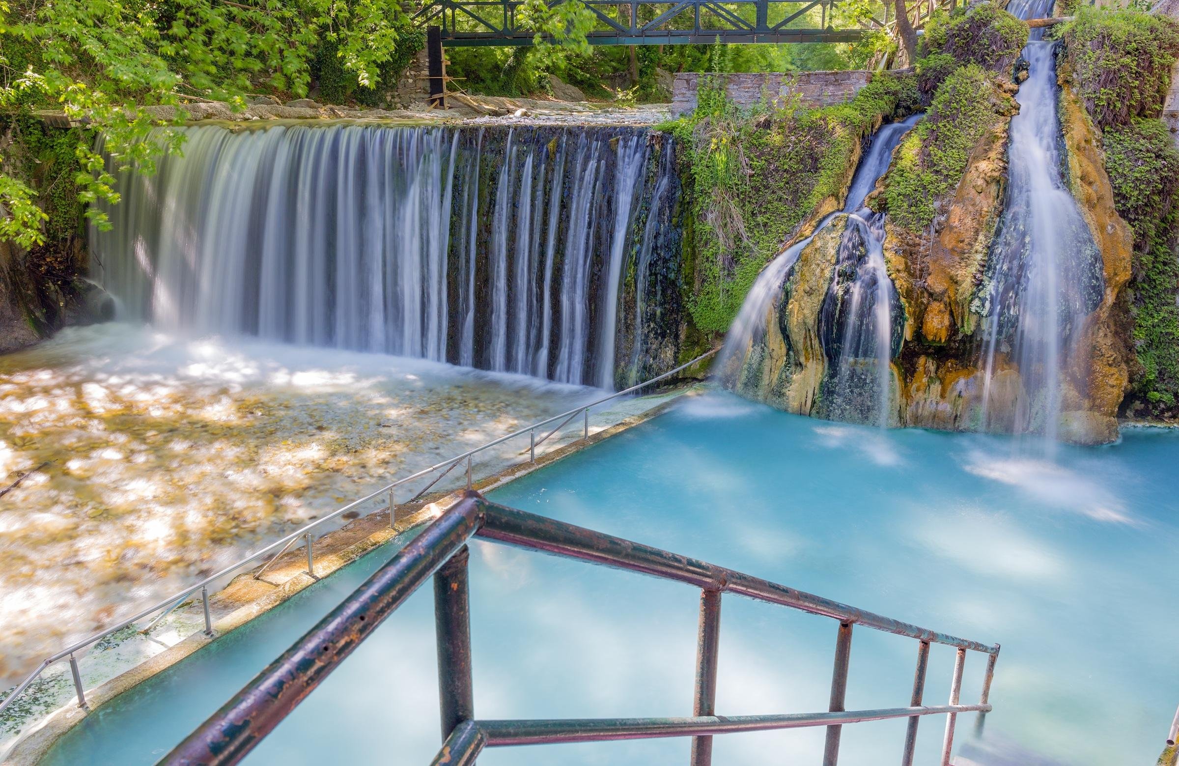 Private Thermal Springs & Edessa Waterfalls Day Trip