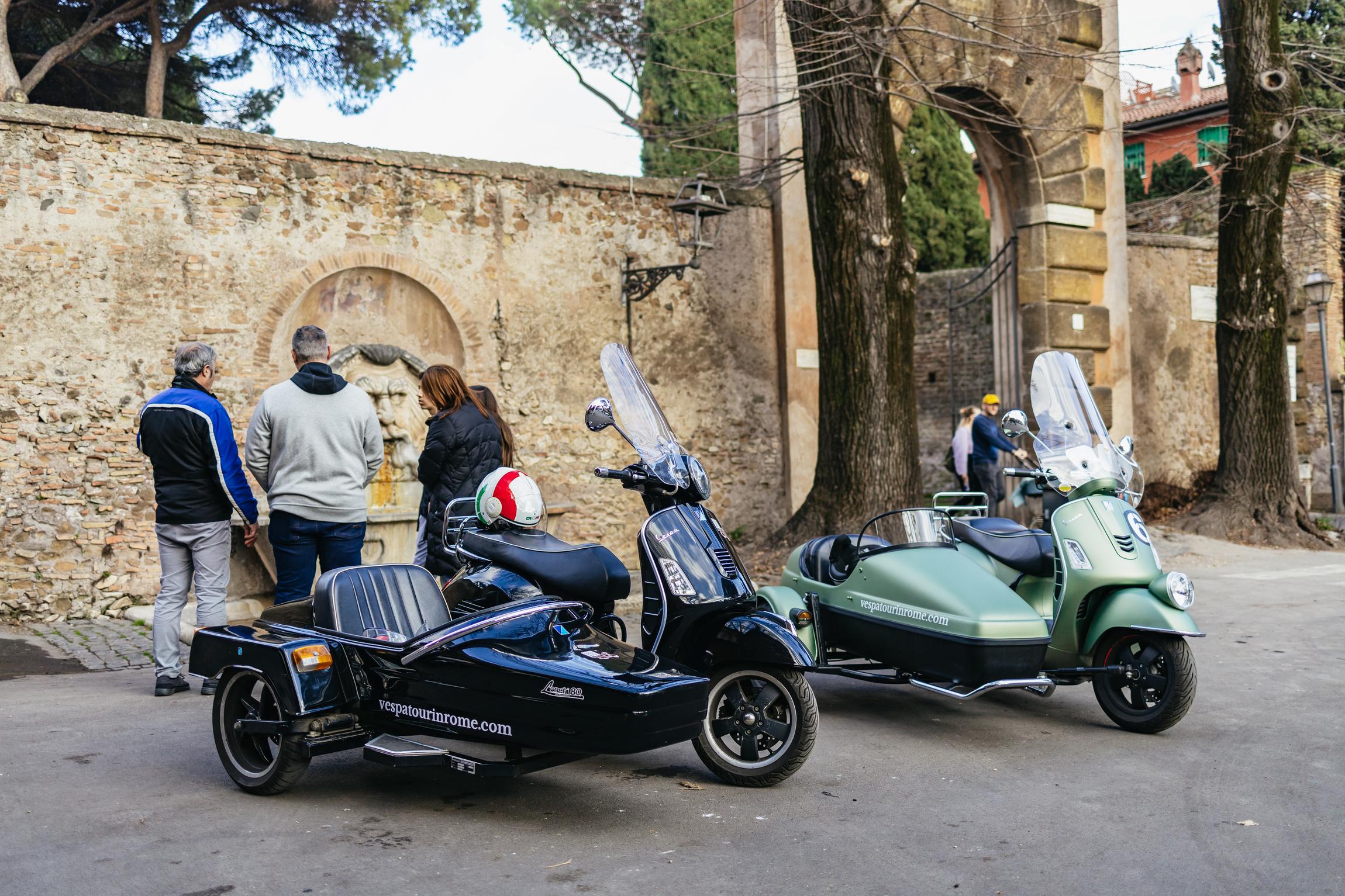 Rome vespa tour sidecar photoshoot city highlights — image 12