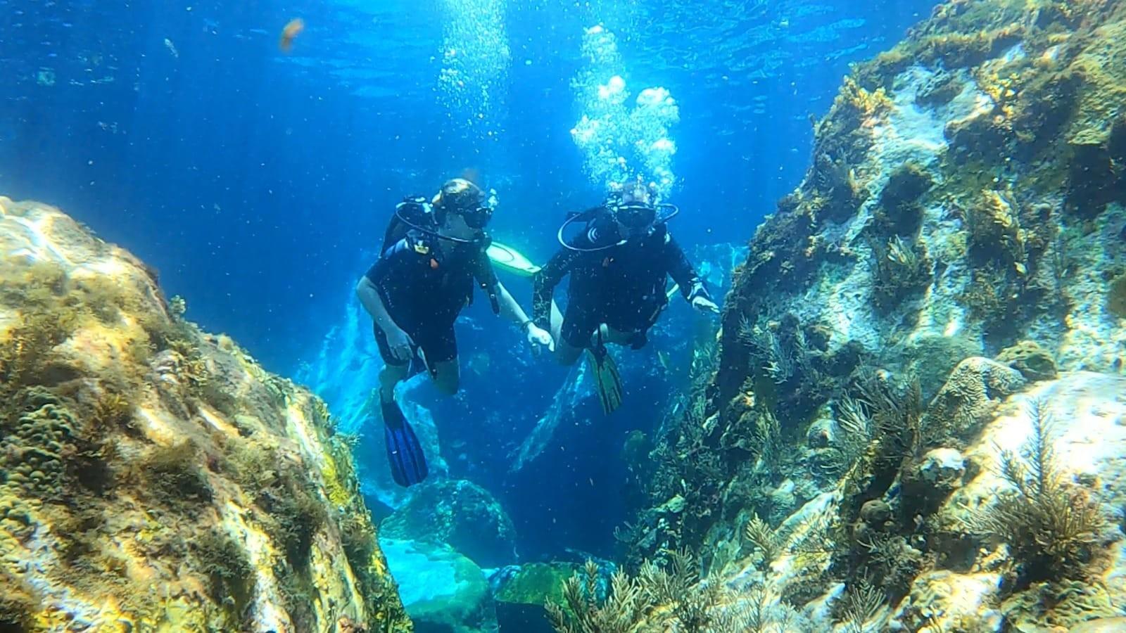First-Time Scuba Dive in Martinique