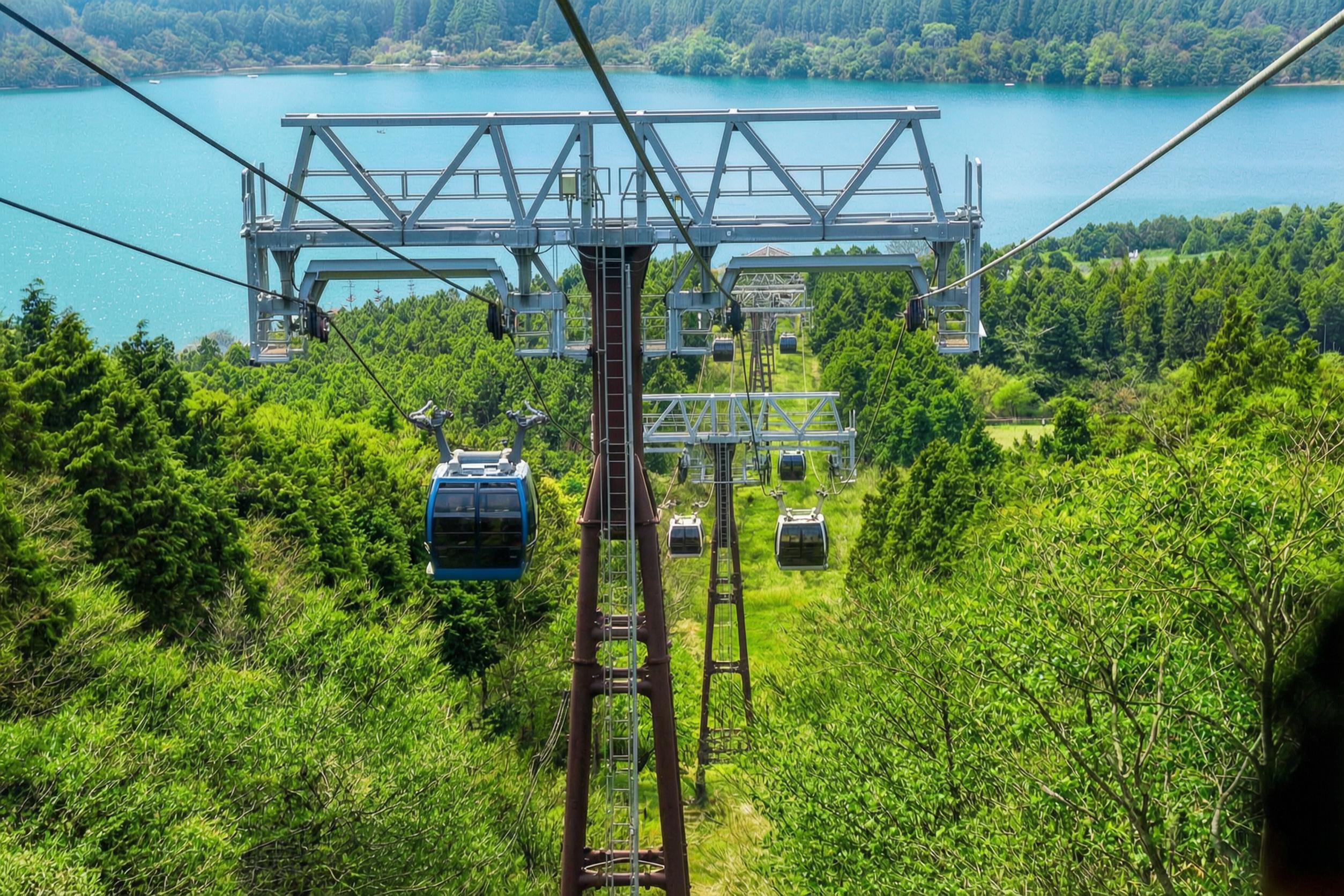 Hakone & Enoshima Day Tour: Ropeway, Pirate Ship & Mt. Fuji Views
