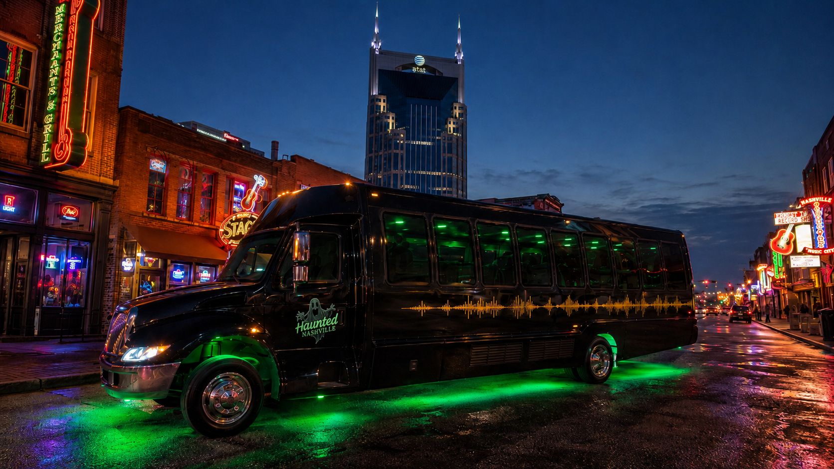 Murder & True Crime VIP Ghost Bus Tour