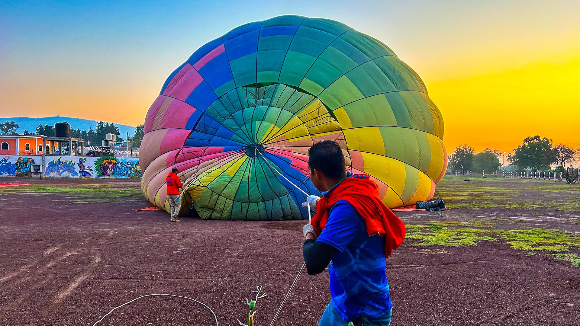 Teotihuacan Hot Air Balloon Adventure & Basilica Tour