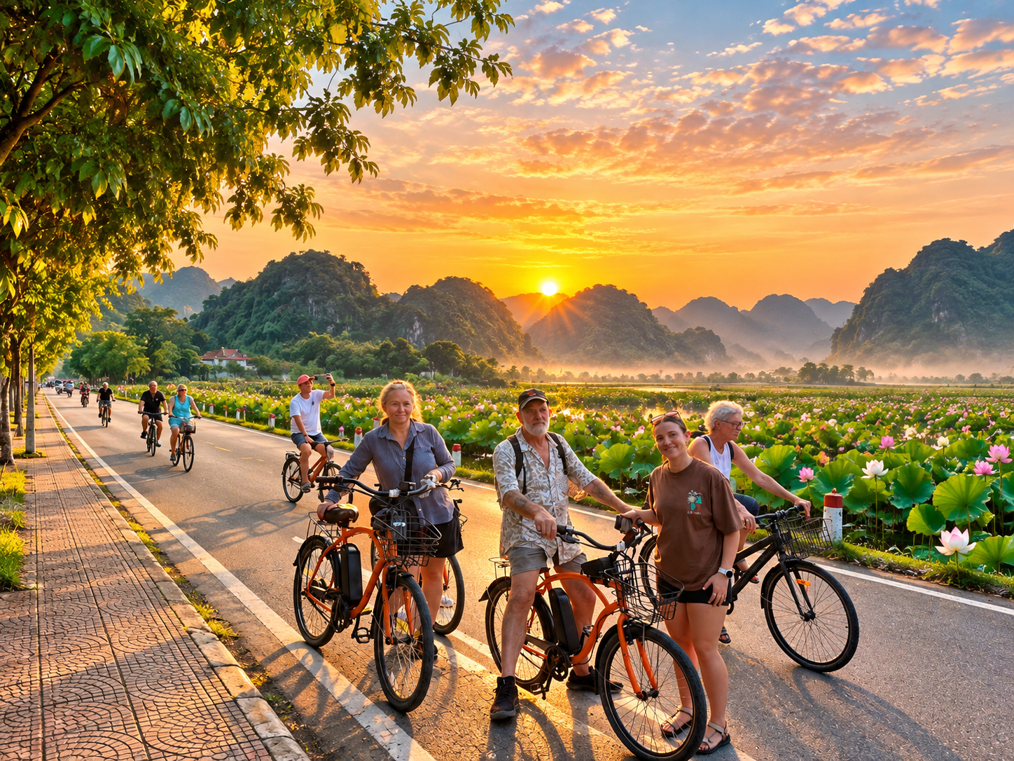 Ninh Binh E-Bike Day Trip: Hoa Lu, Trang An & Mua Cave