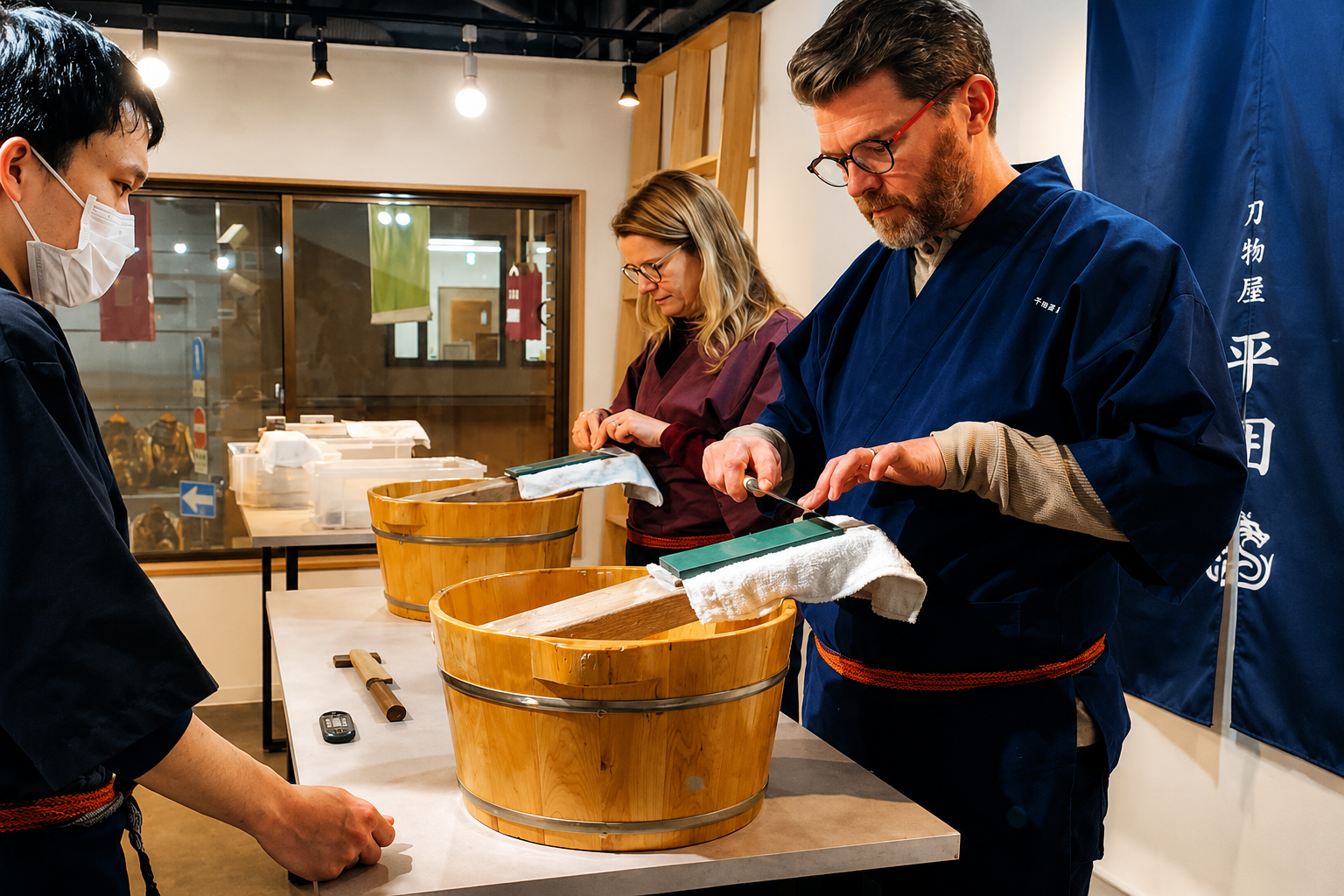 Kyoto Knife Sharpening & Handle Fitting Workshop