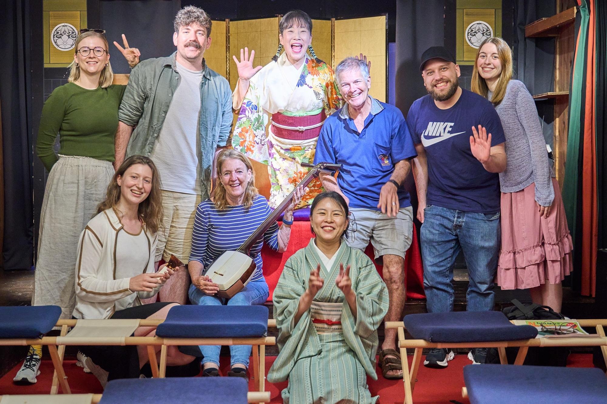 Rakugo Comedy & Shamisen at Namikiza Theater