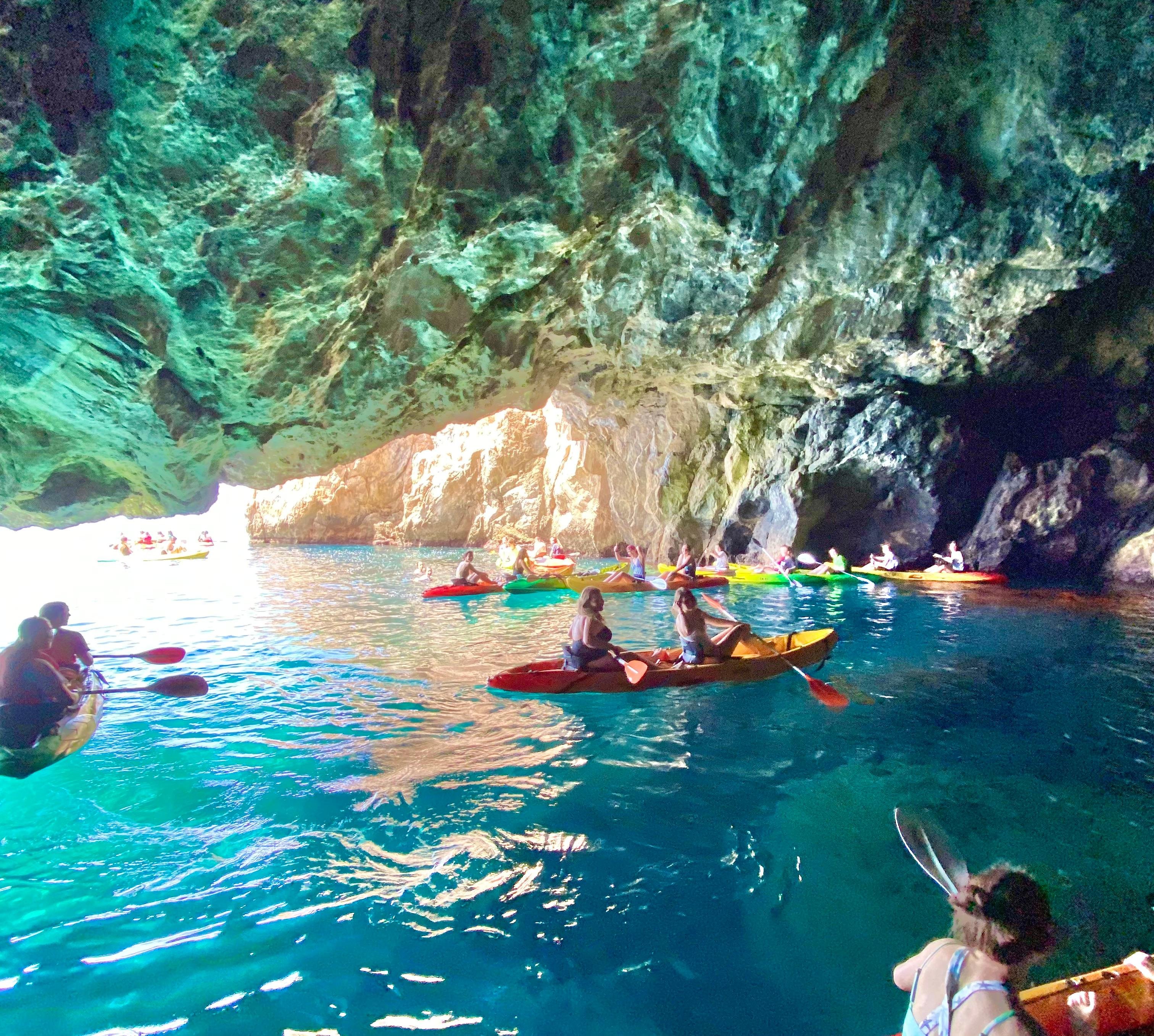 Maro Cliffs Guided Kayak & Snorkeling Excursion