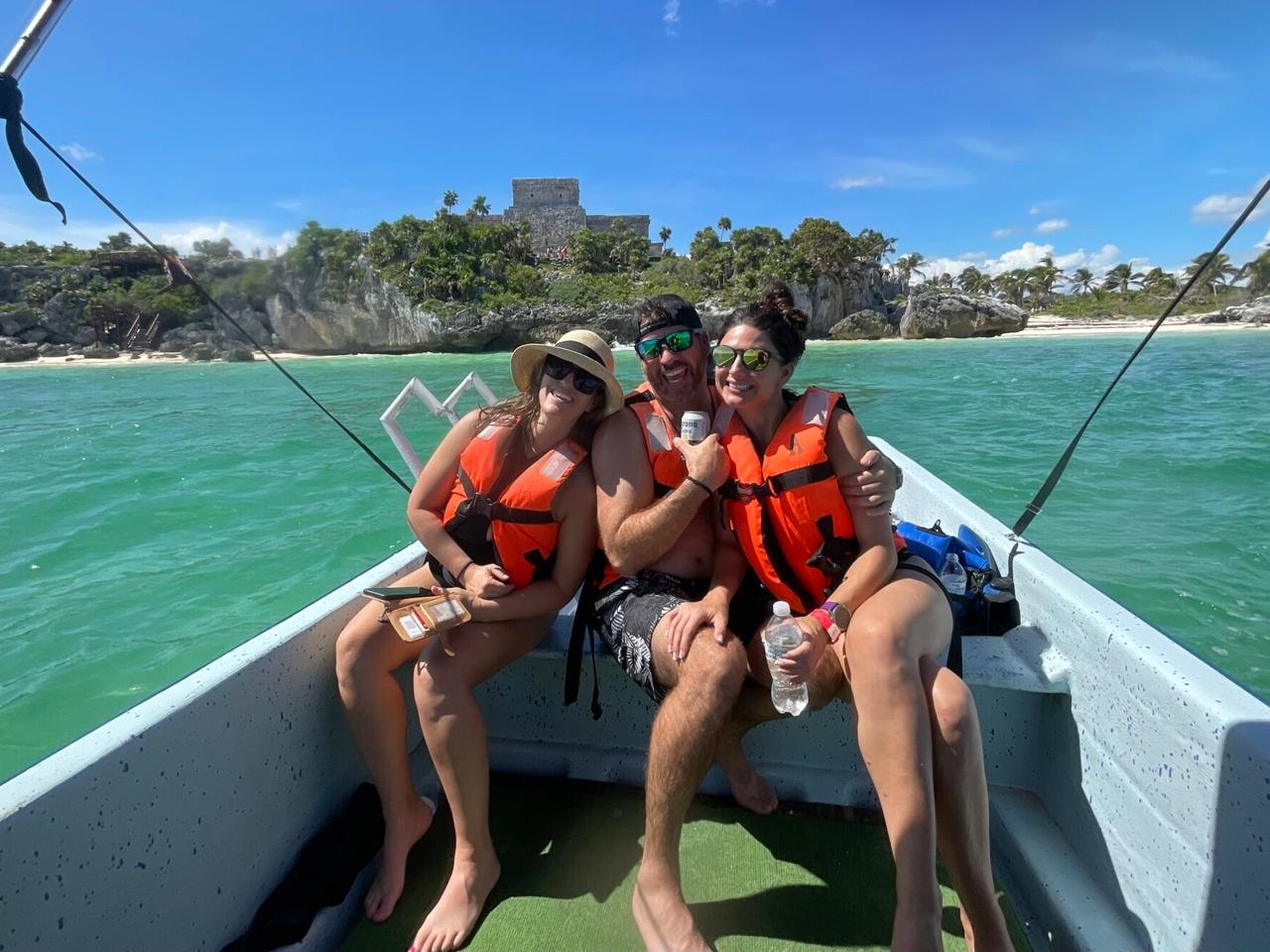 Tulum Ruins by Boat, Cenote Swim & Sea Turtle Snorkel Tour