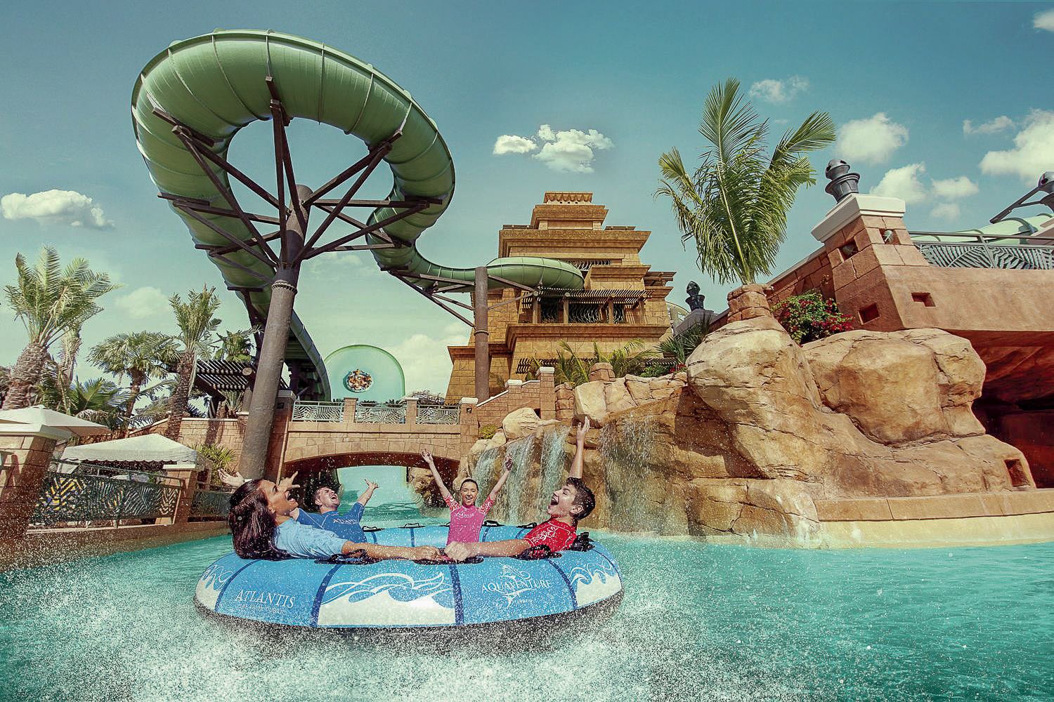 Dubai Aquaventure World Super Pass with Lost World Aquarium