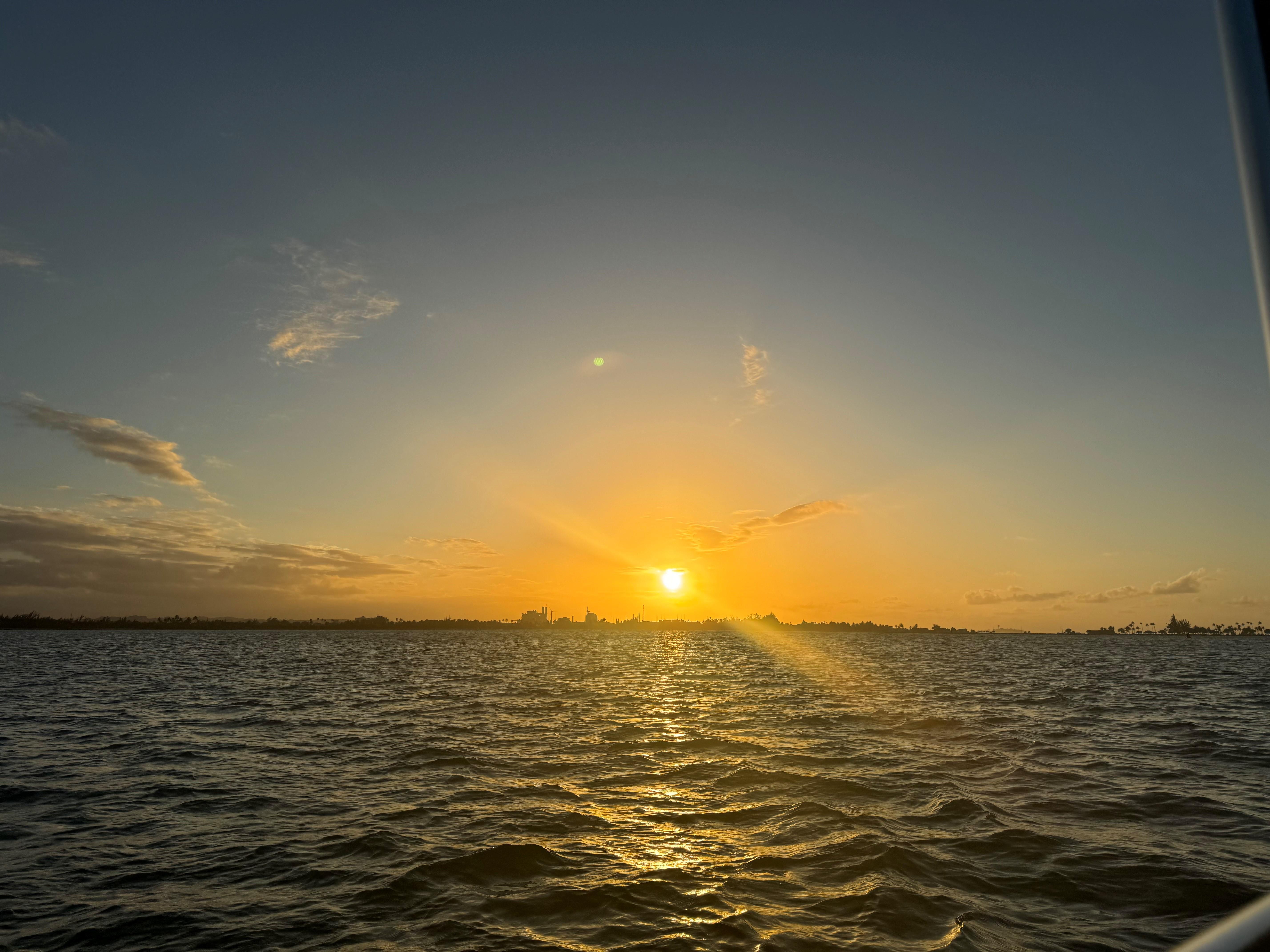 Old San Juan Sunset Pontoon Cruise with Drinks